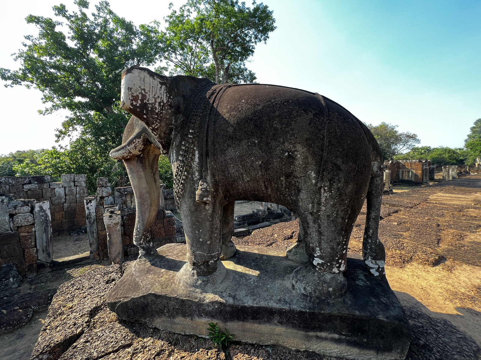 รูปถ่าย กัมพูชา(Cambodia) เสียมราฐ(Siem Reap) ปราสาทแม่บุญตะวันออก(Eastern Mebon) 2023-01 19