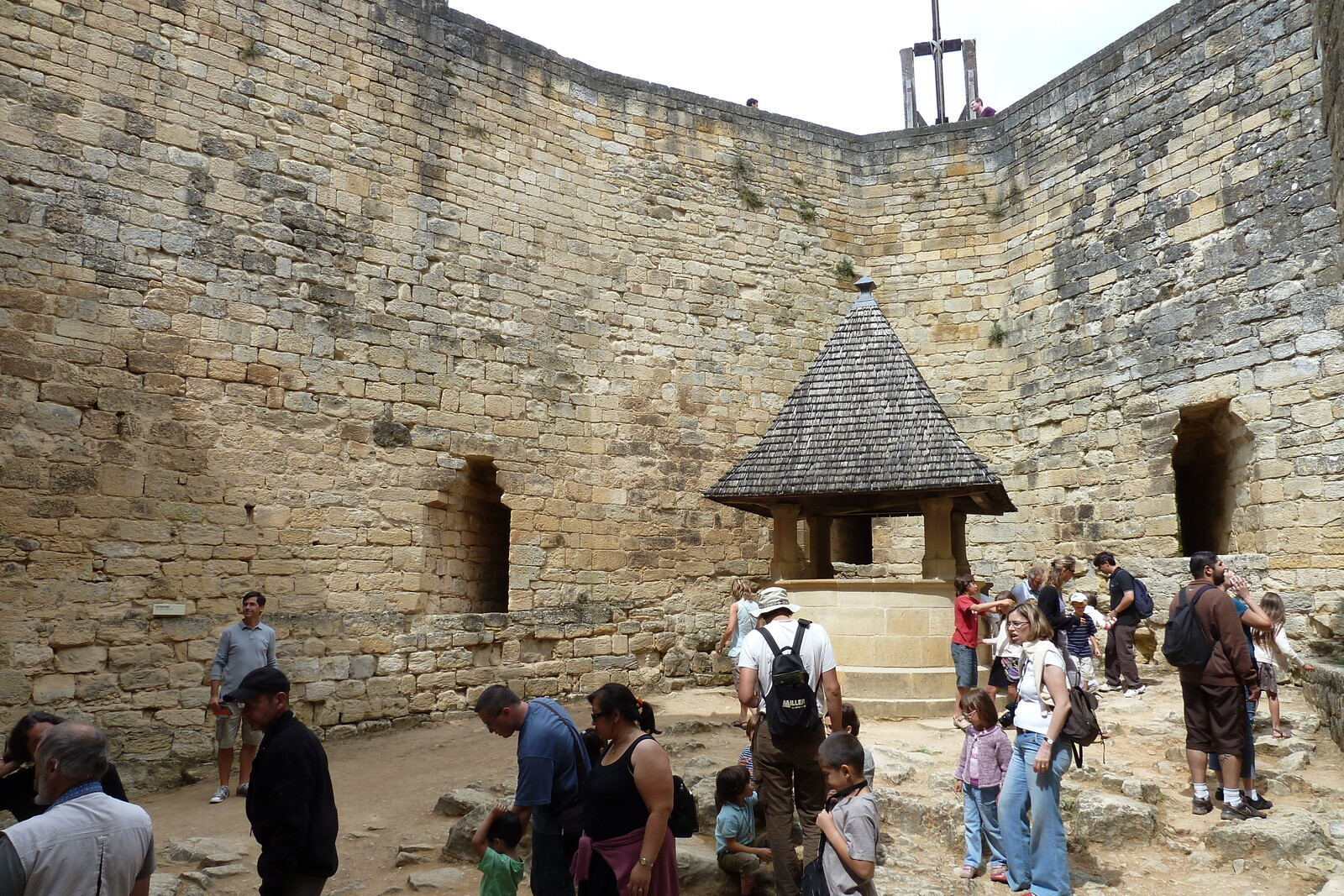 รูปถ่าย ฝรั่งเศส(France) ปราสาทกัสแตลโน(Castelnaud castle) 2010-08 68