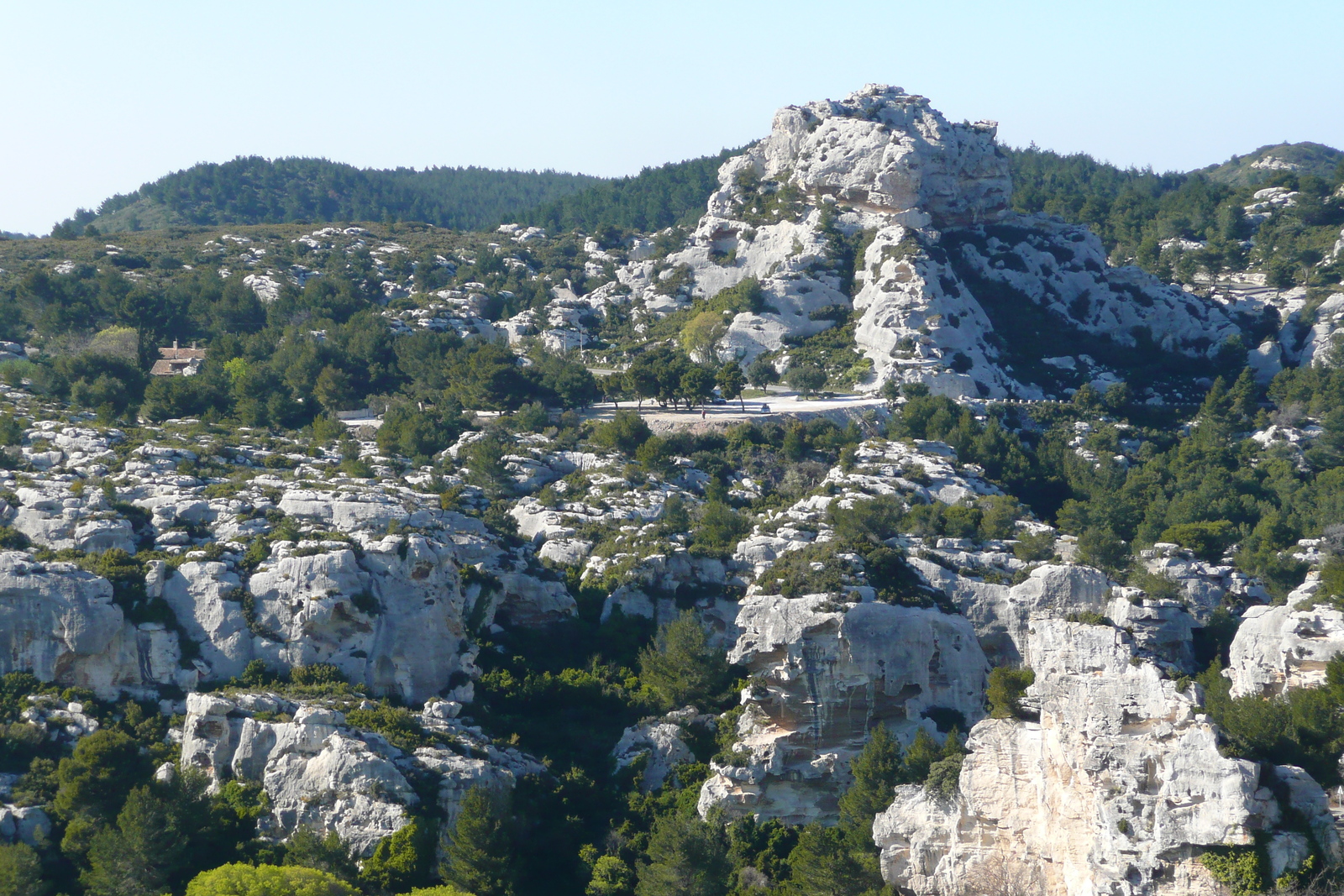 รูปถ่าย ฝรั่งเศส(France) เลส์โบเดอโพรว็องซ์(Baux de Provence) ปราสาทโบเดอโพรว็องส์(Baux de Provence Castle) 2008-04 23