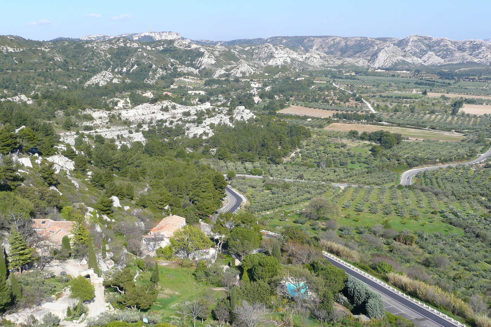 รูปถ่าย ฝรั่งเศส(France) เลส์โบเดอโพรว็องซ์(Baux de Provence) ปราสาทโบเดอโพรว็องส์(Baux de Provence Castle) 2008-04 30