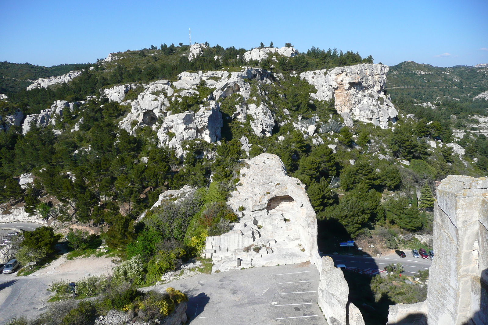 รูปถ่าย ฝรั่งเศส(France) เลส์โบเดอโพรว็องซ์(Baux de Provence) ปราสาทโบเดอโพรว็องส์(Baux de Provence Castle) 2008-04 36