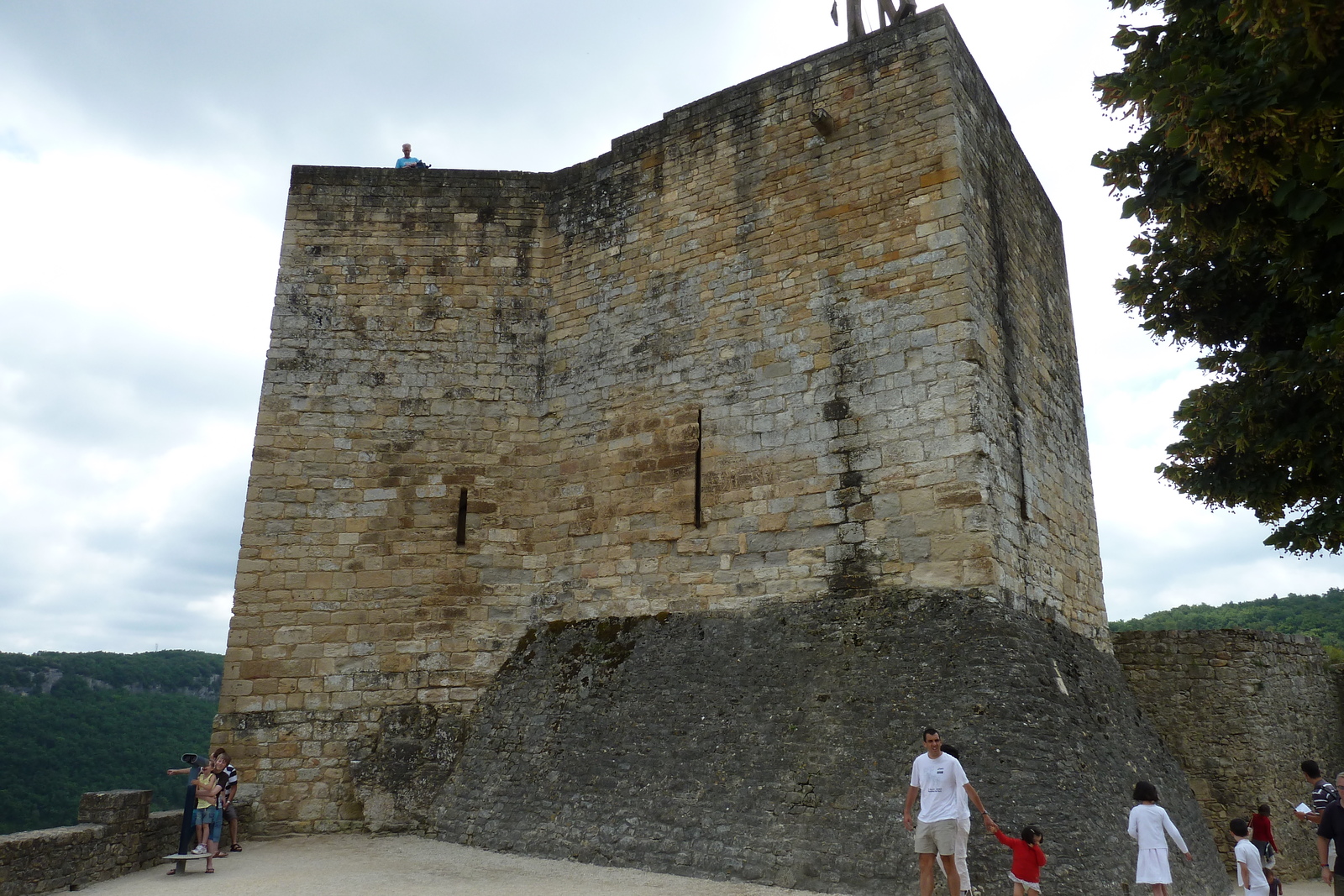 รูปถ่าย ฝรั่งเศส(France) ปราสาทกัสแตลโน(Castelnaud castle) 2010-08 26