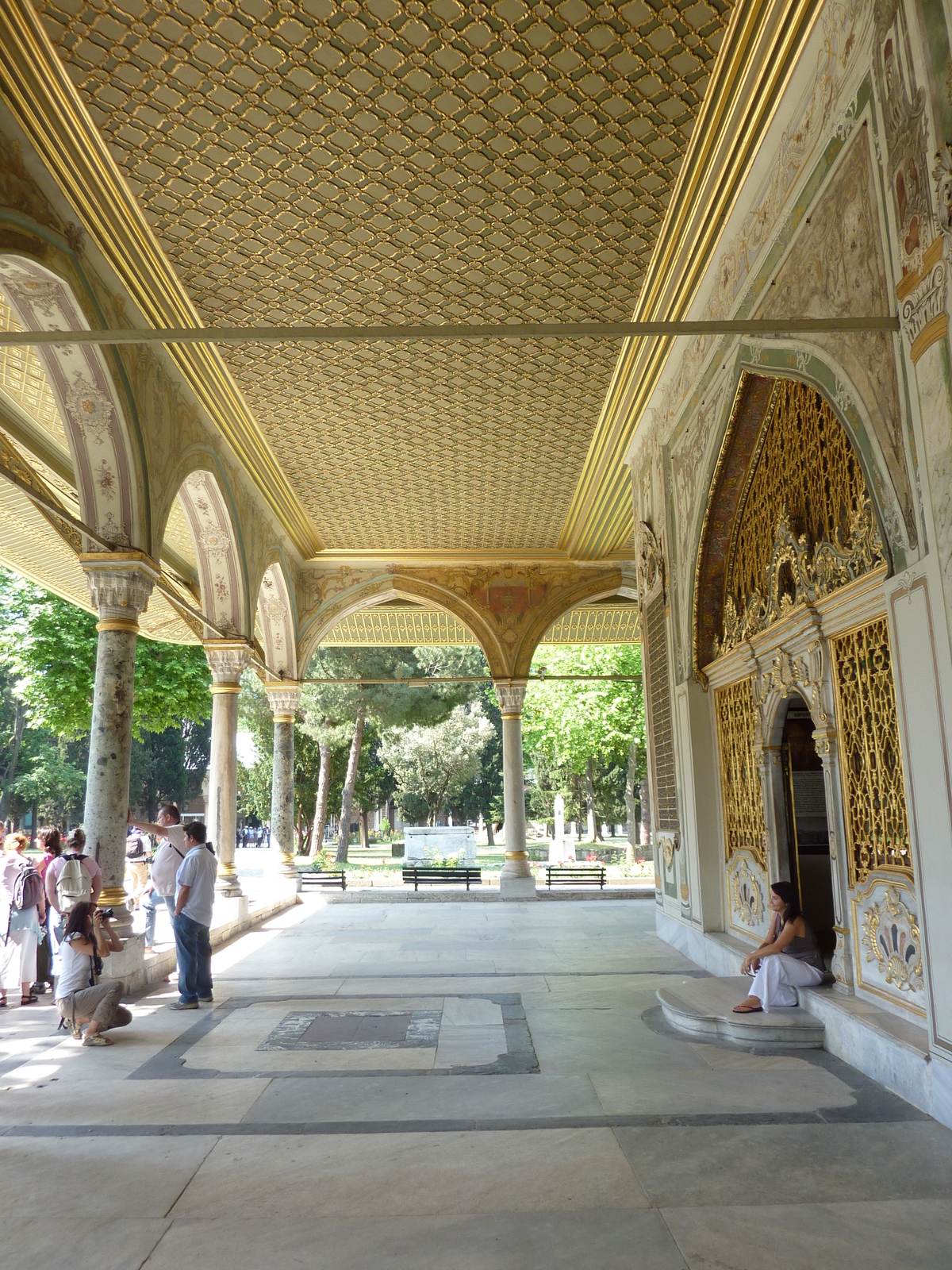 รูปถ่าย ตุรกี(Turkey) อิสตันบูล(Istanbul) พระราชวังท็อปกาปึ(Topkapi Palace) 2009-06 9