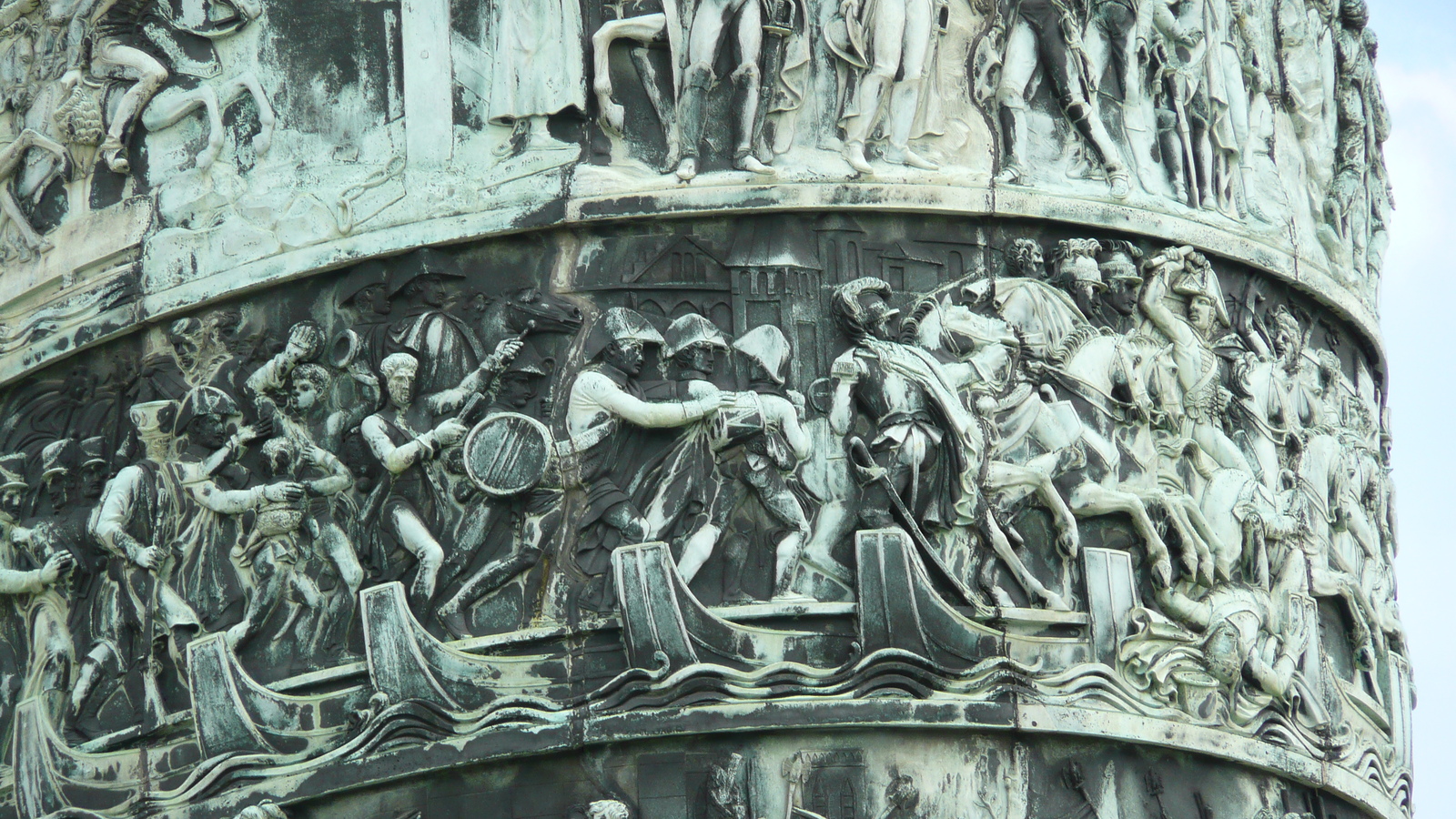 รูปถ่าย ฝรั่งเศส(France) ปารีส(Paris) จัตุรัสว็องโดม(Place Vendome) เสาว็องโดม(Colonne de Vendome) 2007-07 4