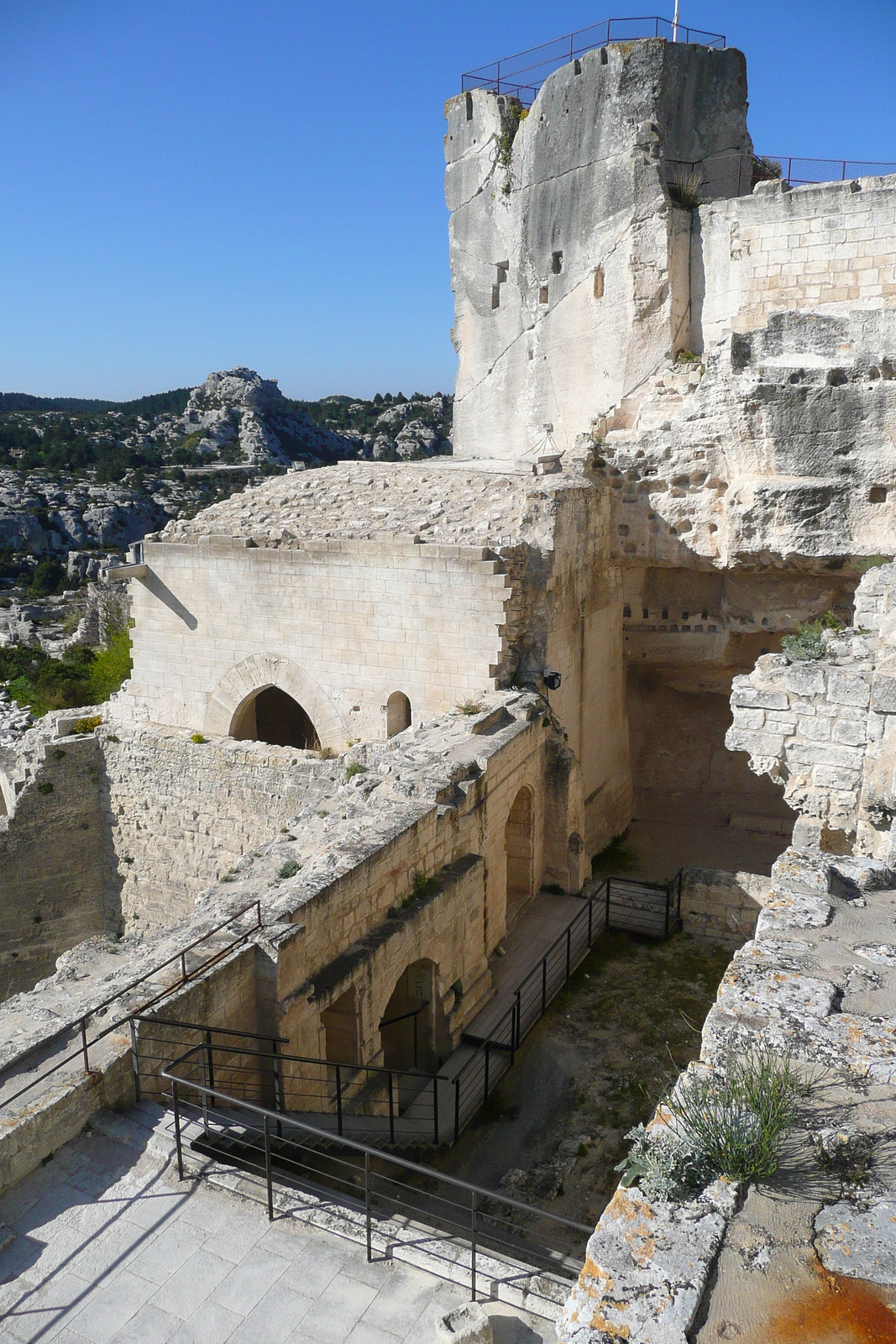 รูปถ่าย ฝรั่งเศส(France) เลส์โบเดอโพรว็องซ์(Baux de Provence) ปราสาทโบเดอโพรว็องส์(Baux de Provence Castle) 2008-04 127