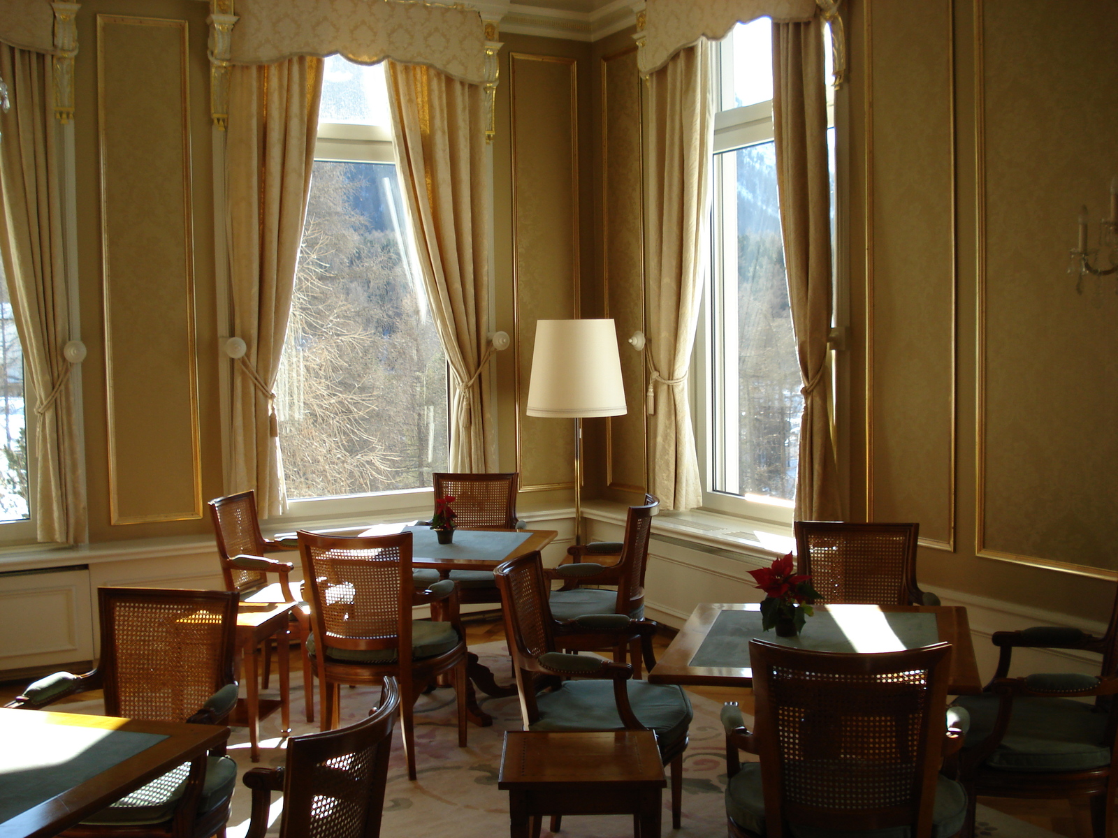 รูปถ่าย สวิสเซอร์แลนด์(Switzerland) ปองเทรซีน่า(Pontresina) โรงแรมแกรนด์โครเนนโฮฟ(Grand Hotel Kronenhof) 2007-01 8