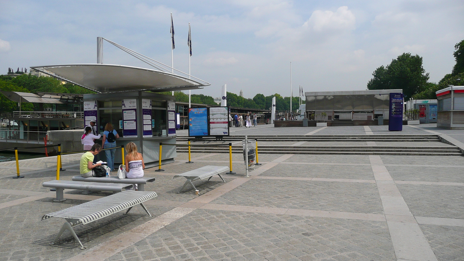 รูปถ่าย ฝรั่งเศส(France) ปารีส(Paris) ล่องเรือชมเมือง(Batobus Trip) 2007-06 13