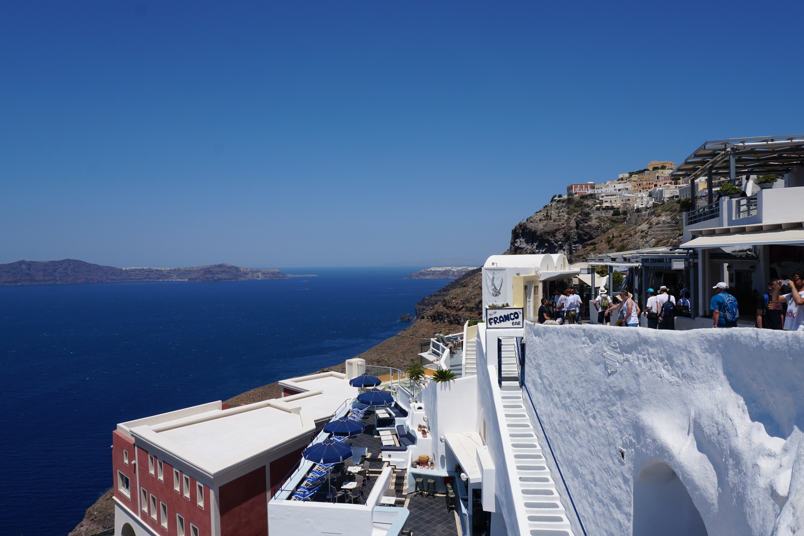 รูปถ่าย กรีก(Greece) ซานโตรินี(Santorini) ฟีรา(Fira) 2016-07 2