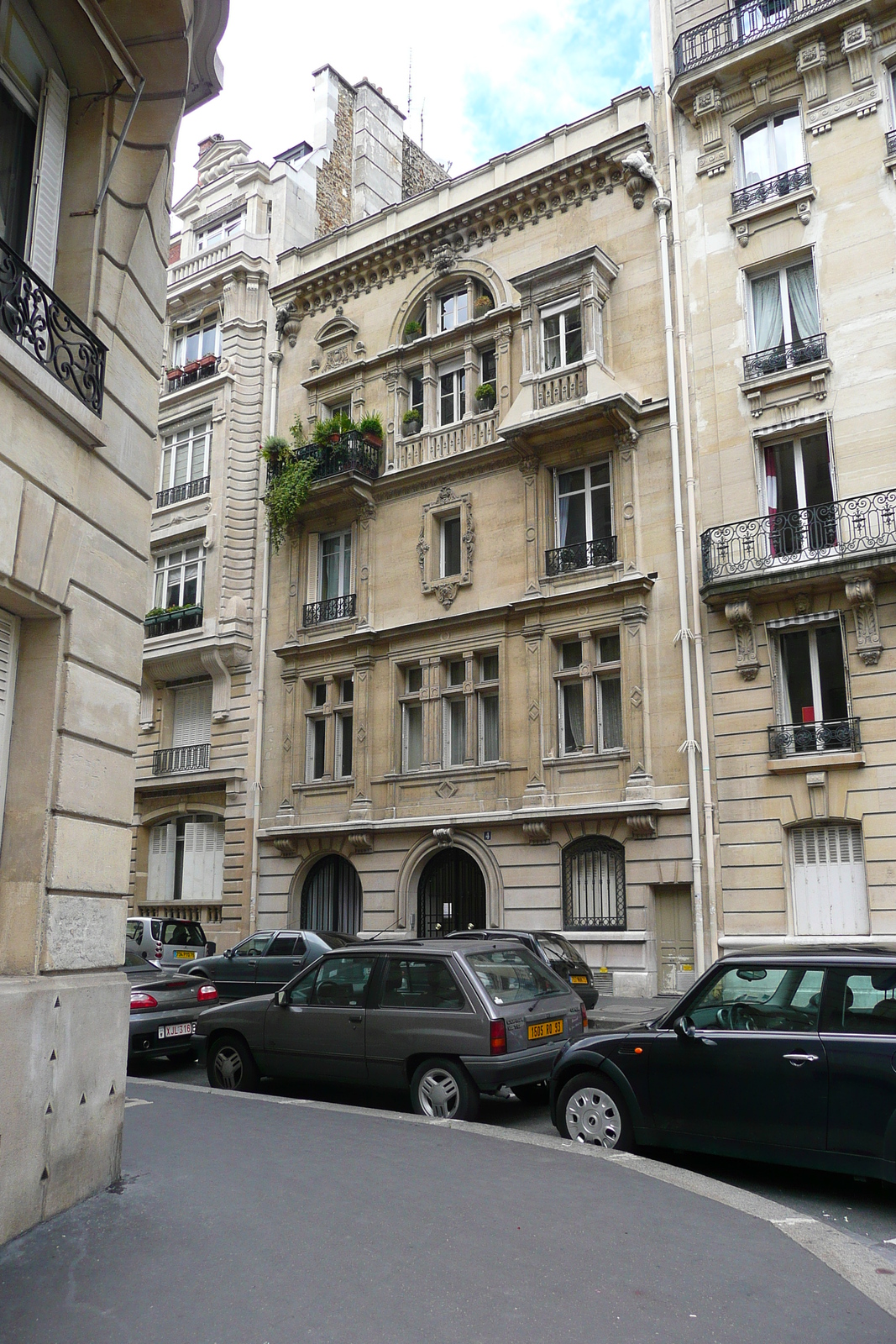 รูปถ่าย ฝรั่งเศส(France) ปารีส(Paris) ถนนอ็องแปร์(Rue Ampere) 2007-06 32