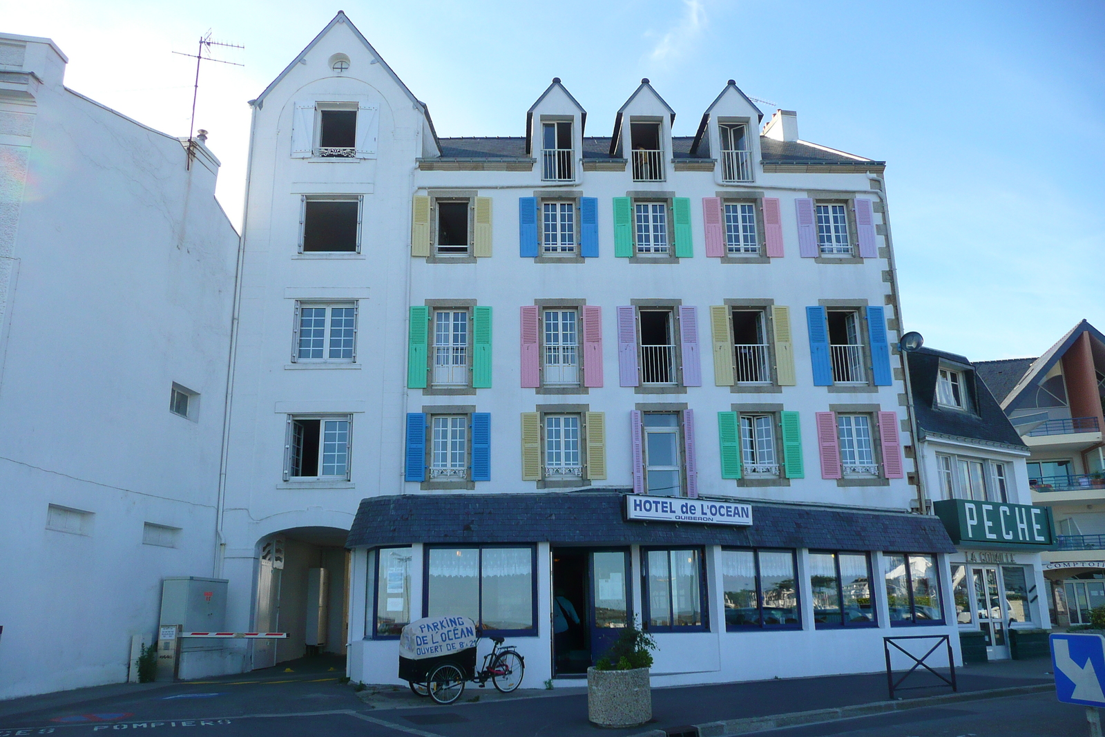 รูปถ่าย ฝรั่งเศส(France) คาบสมุทรกีเบอรง(Quiberon peninsula) กีเบอรง(Quiberon) 2008-07 19