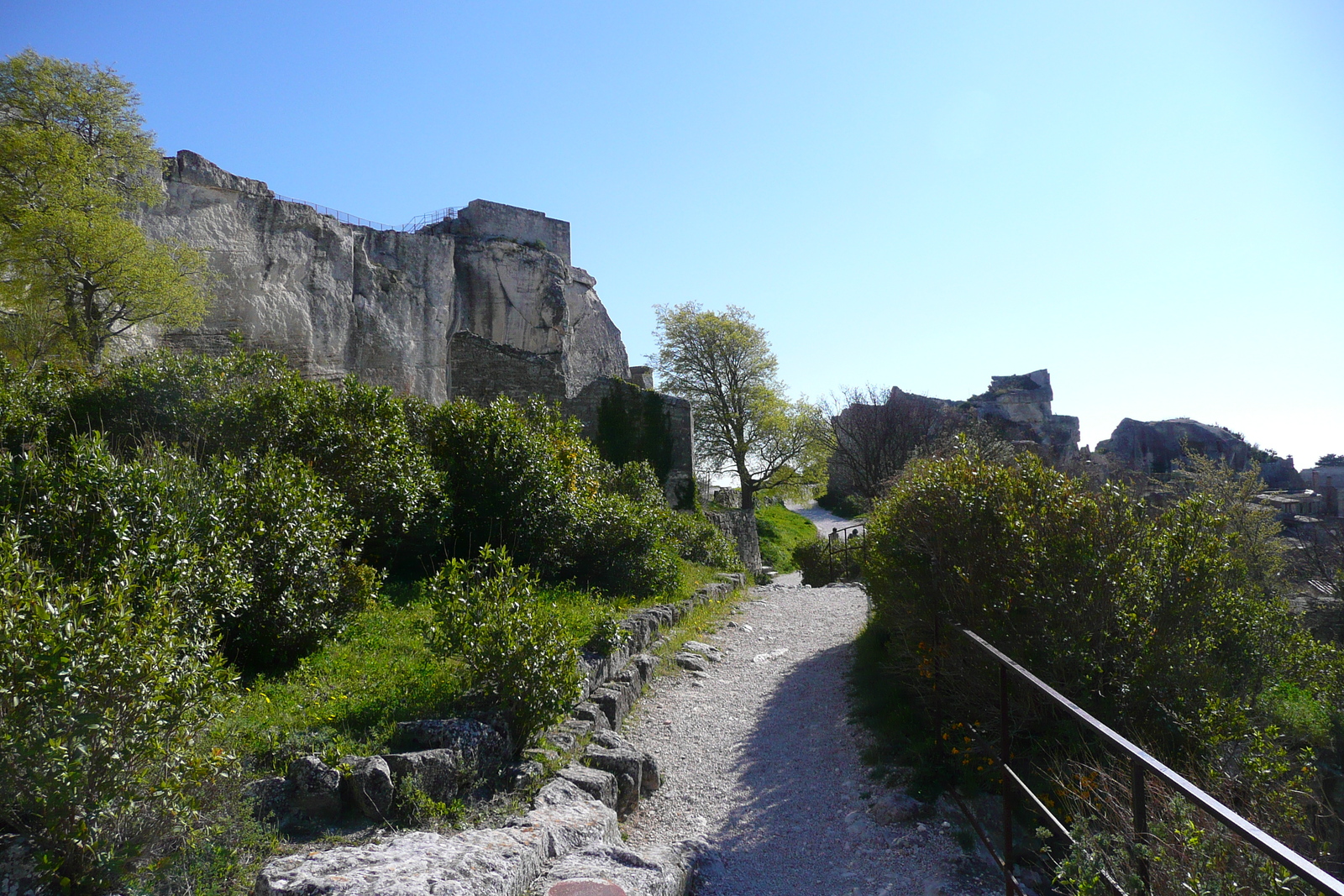 รูปถ่าย ฝรั่งเศส(France) เลส์โบเดอโพรว็องซ์(Baux de Provence) ปราสาทโบเดอโพรว็องส์(Baux de Provence Castle) 2008-04 16