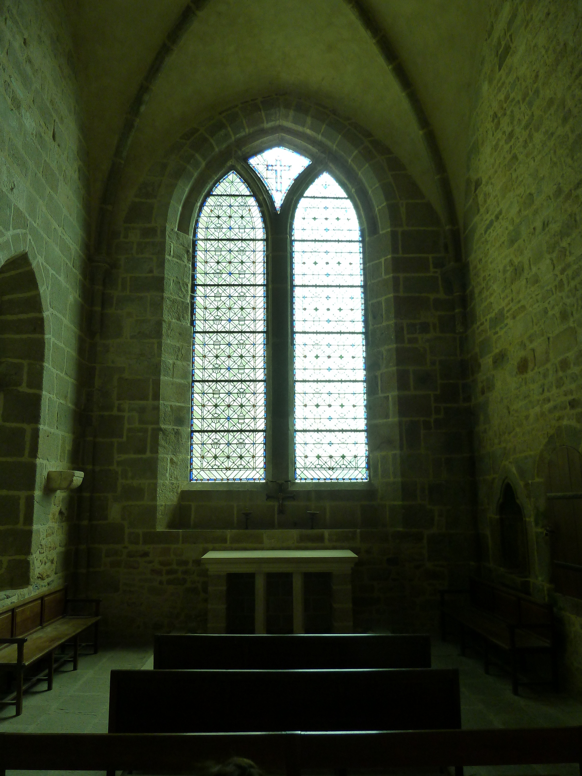 รูปถ่าย ฝรั่งเศส(France) มงแซ็งมีแชล(Mont St Michel) แอบบีมงแซ็งมีแชล(Mont St Michel Abbey) 2010-04 136