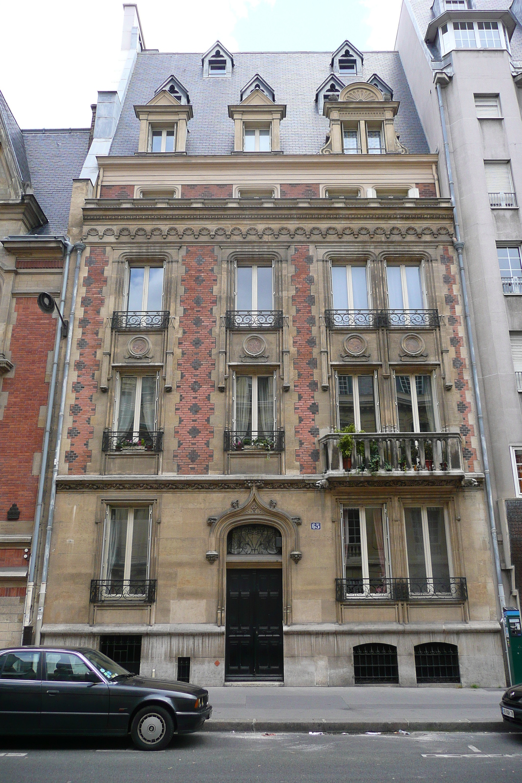 รูปถ่าย ฝรั่งเศส(France) ปารีส(Paris) ถนนอ็องแปร์(Rue Ampere) 2007-06 17