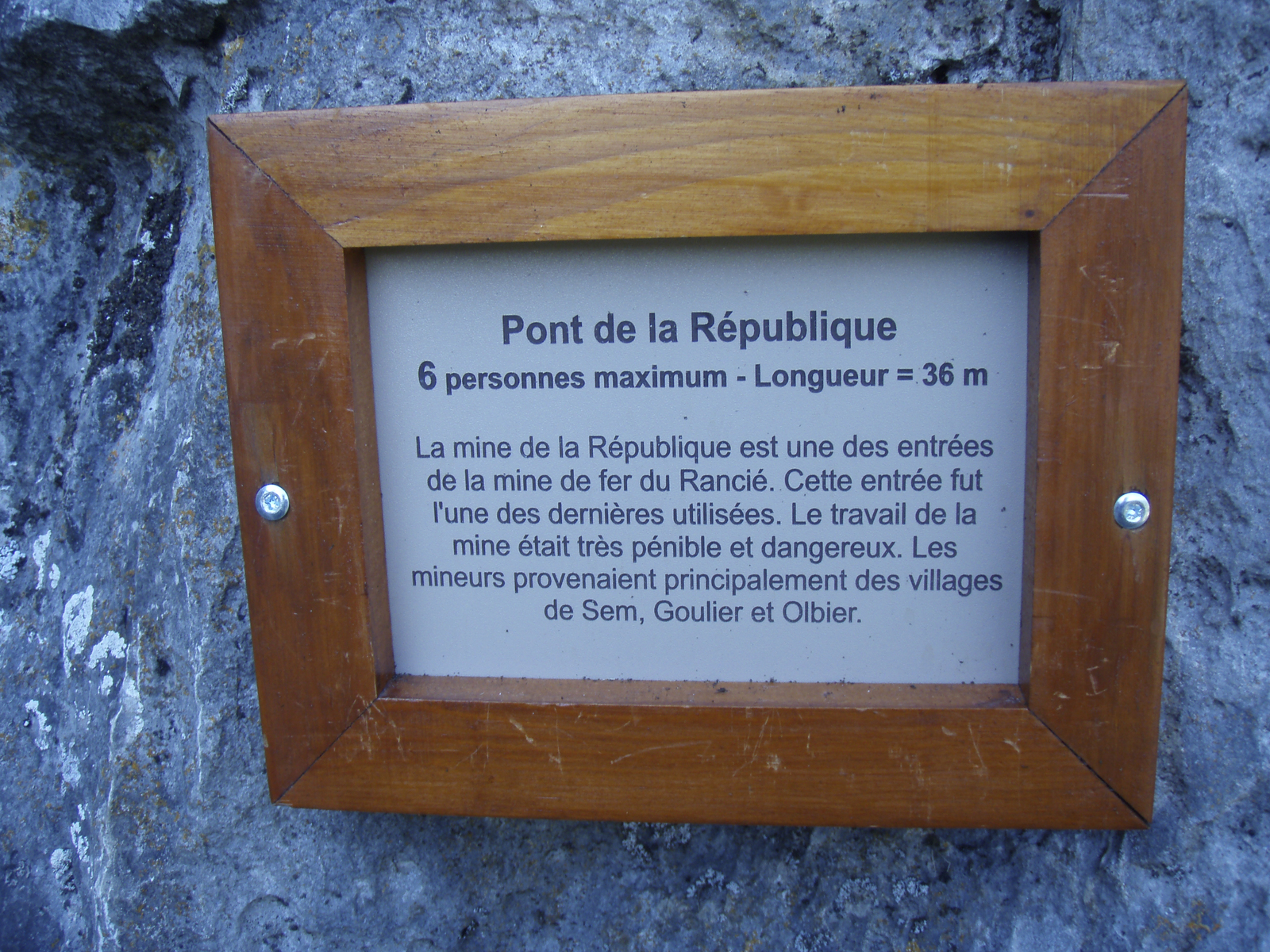 รูปถ่าย ฝรั่งเศส(France) วิคเดสโซ(Vicdessos) เส้นทางปีนผาเวียแฟร์ราตาด้านเหนือ(Via Ferrata North) 2007-08 59