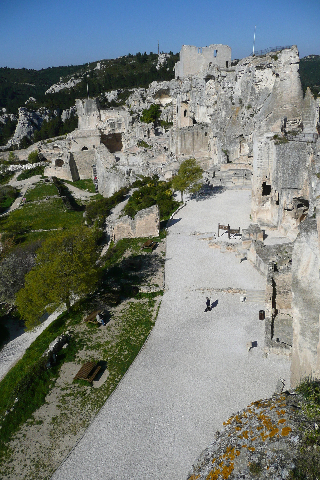 รูปถ่าย ฝรั่งเศส(France) เลส์โบเดอโพรว็องซ์(Baux de Provence) ปราสาทโบเดอโพรว็องส์(Baux de Provence Castle) 2008-04 139