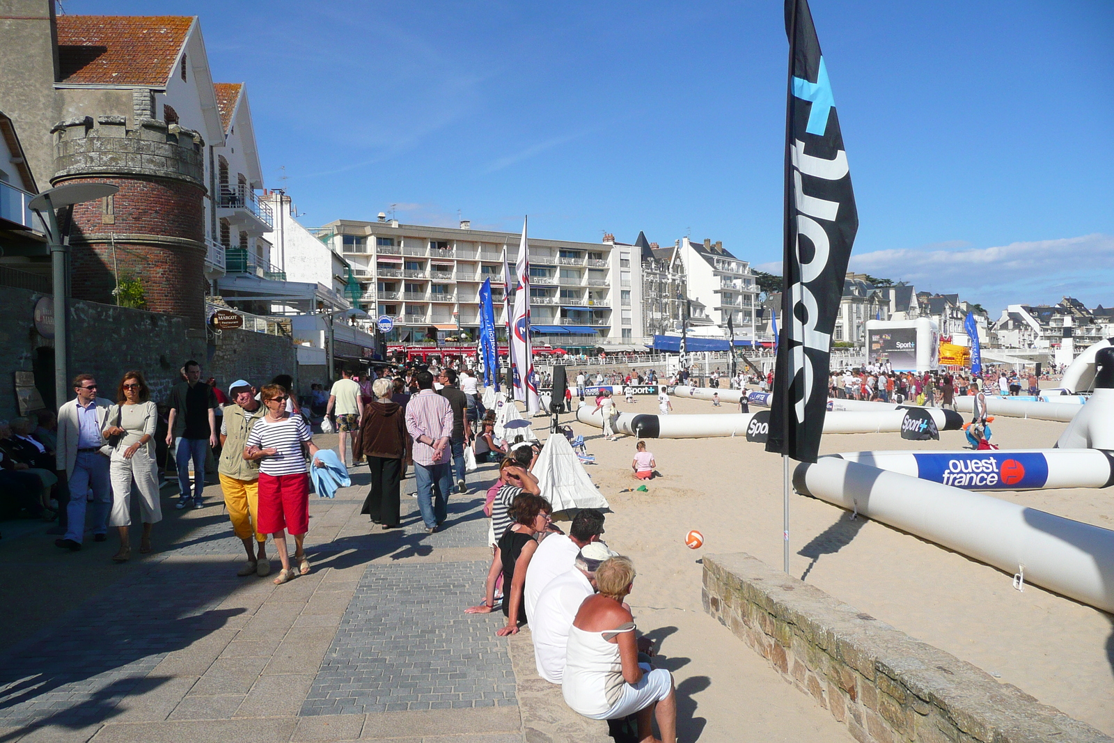 รูปถ่าย ฝรั่งเศส(France) คาบสมุทรกีเบอรง(Quiberon peninsula) กีเบอรง(Quiberon) 2008-07 57