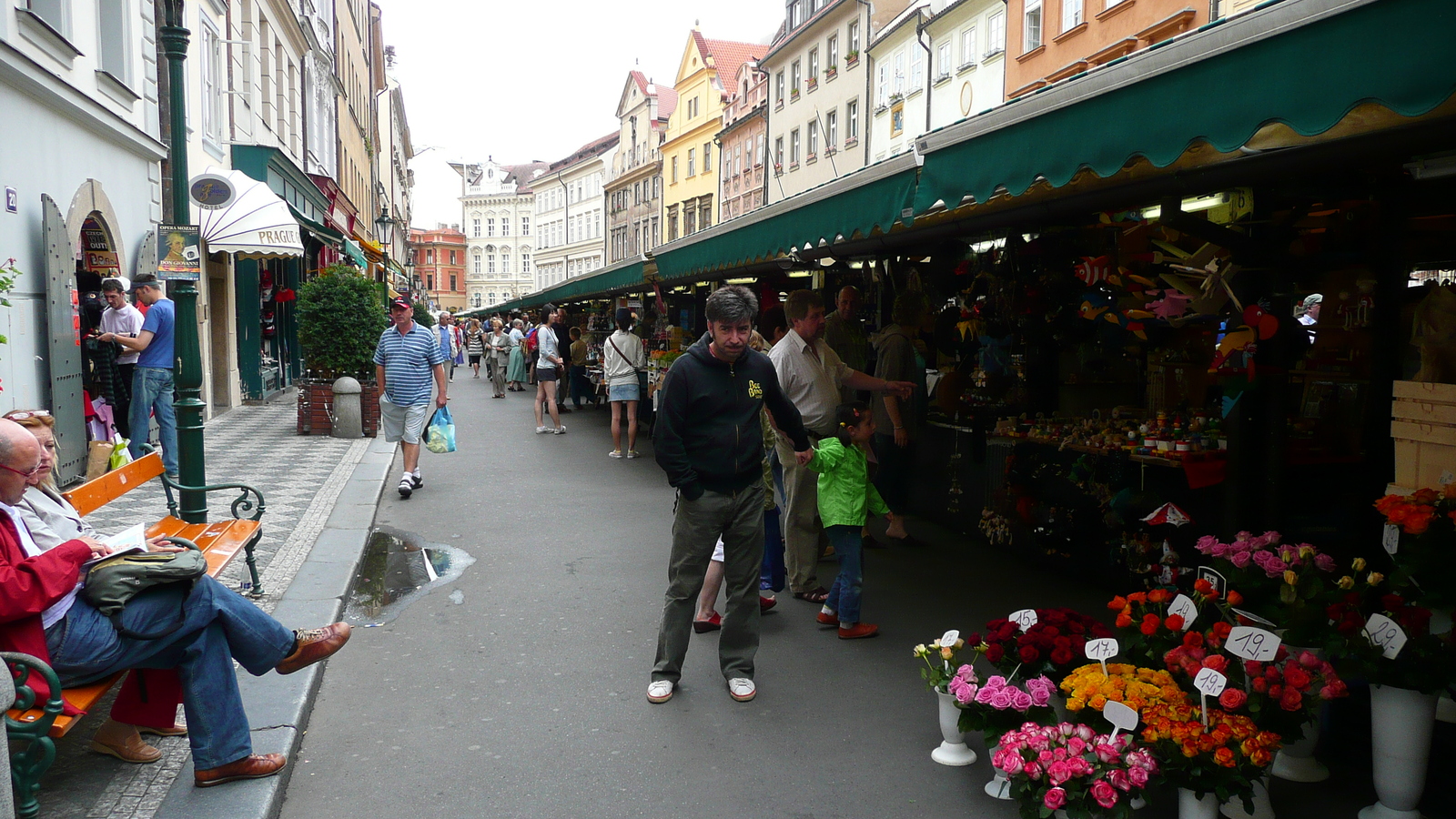 รูปถ่าย สาธารณรัฐเช็ก(Czech Republic) ปราก(Prague) ฮาเวลสกา(Havelska) 2007-07 23