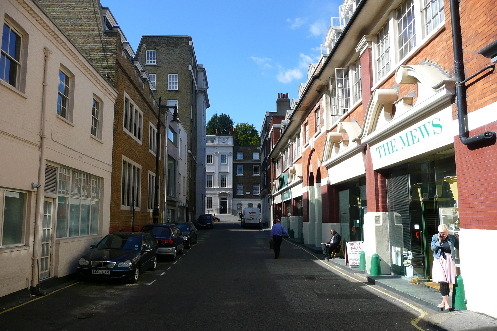 รูปถ่าย อังกฤษ(United Kingdom) ลอนดอน(London) ตรอกเซาท์มอลตัน(South Molton Lane) 2007-09 12