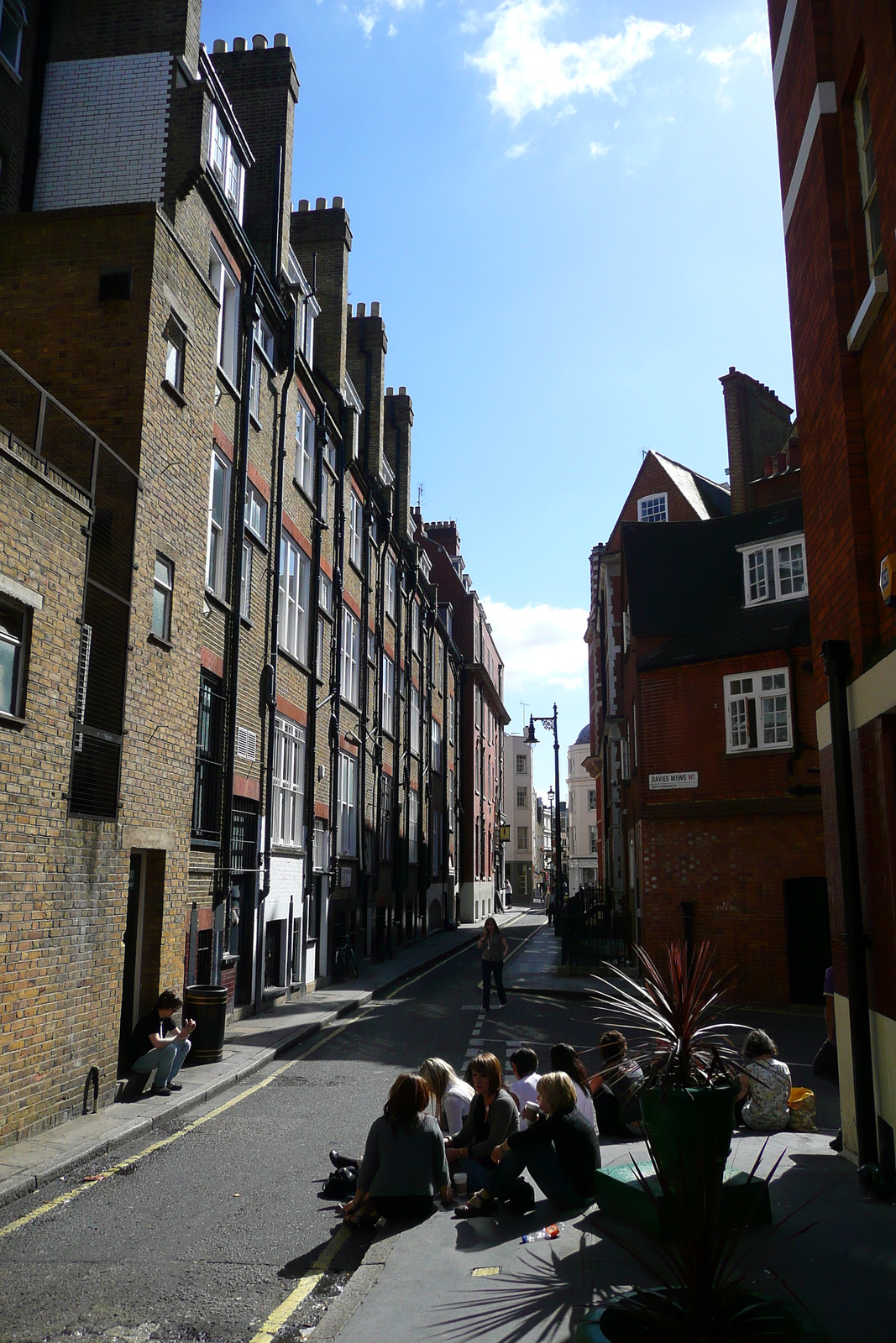 รูปถ่าย อังกฤษ(United Kingdom) ลอนดอน(London) ตรอกเซาท์มอลตัน(South Molton Lane) 2007-09 11