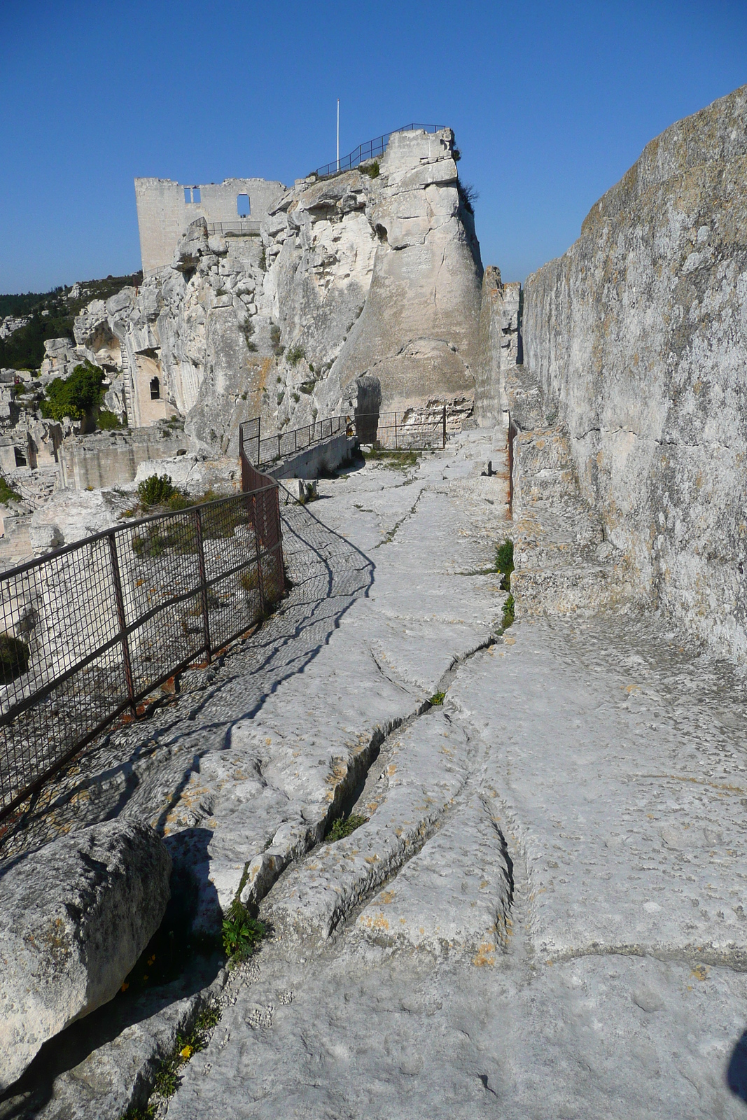 รูปถ่าย ฝรั่งเศส(France) เลส์โบเดอโพรว็องซ์(Baux de Provence) ปราสาทโบเดอโพรว็องส์(Baux de Provence Castle) 2008-04 28