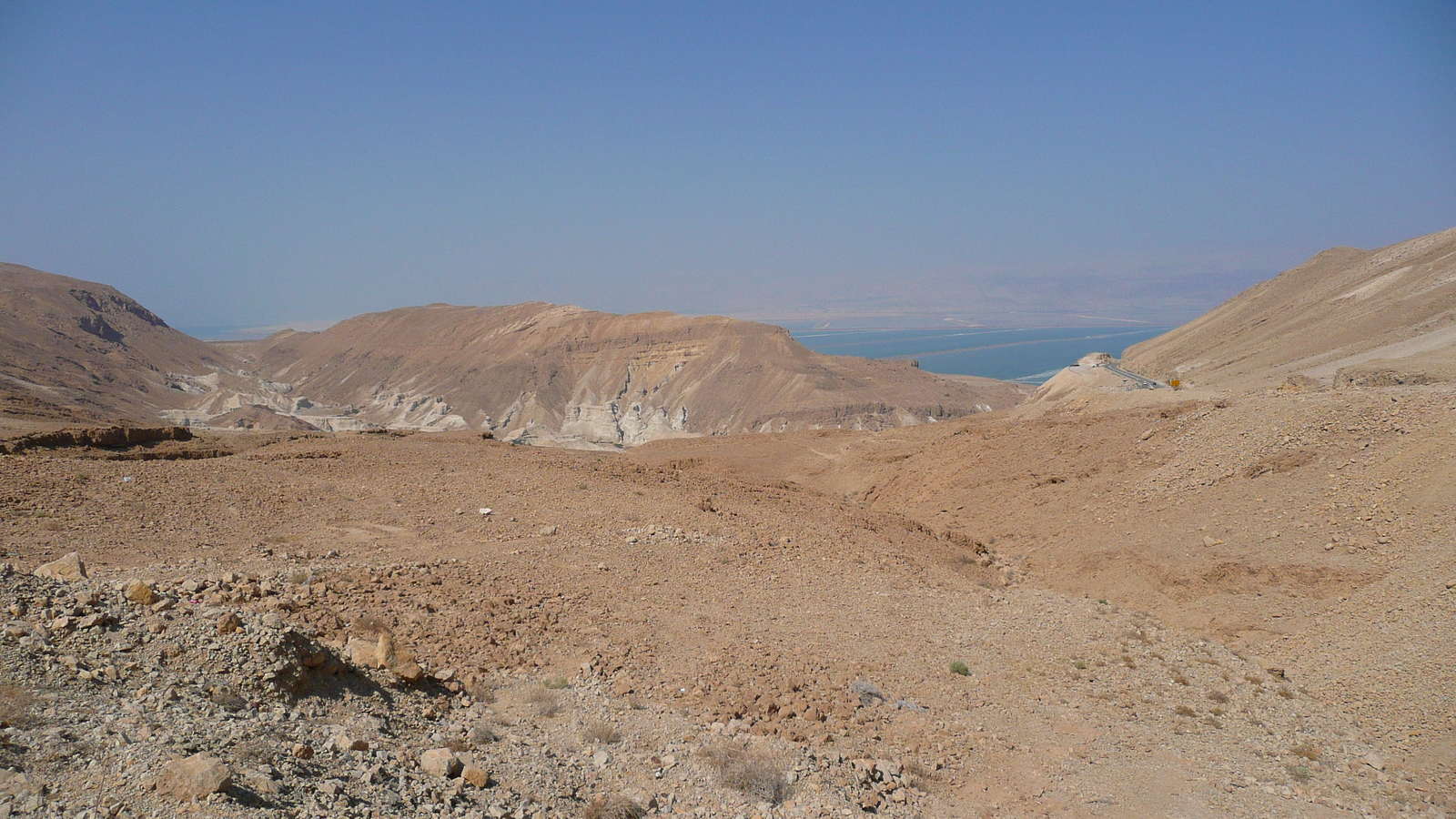 รูปถ่าย อิสราเอล(Israel) ถนนจากอาราดไปทะเลเดดซี(Arad to Dead Sea road) 2007-06 39
