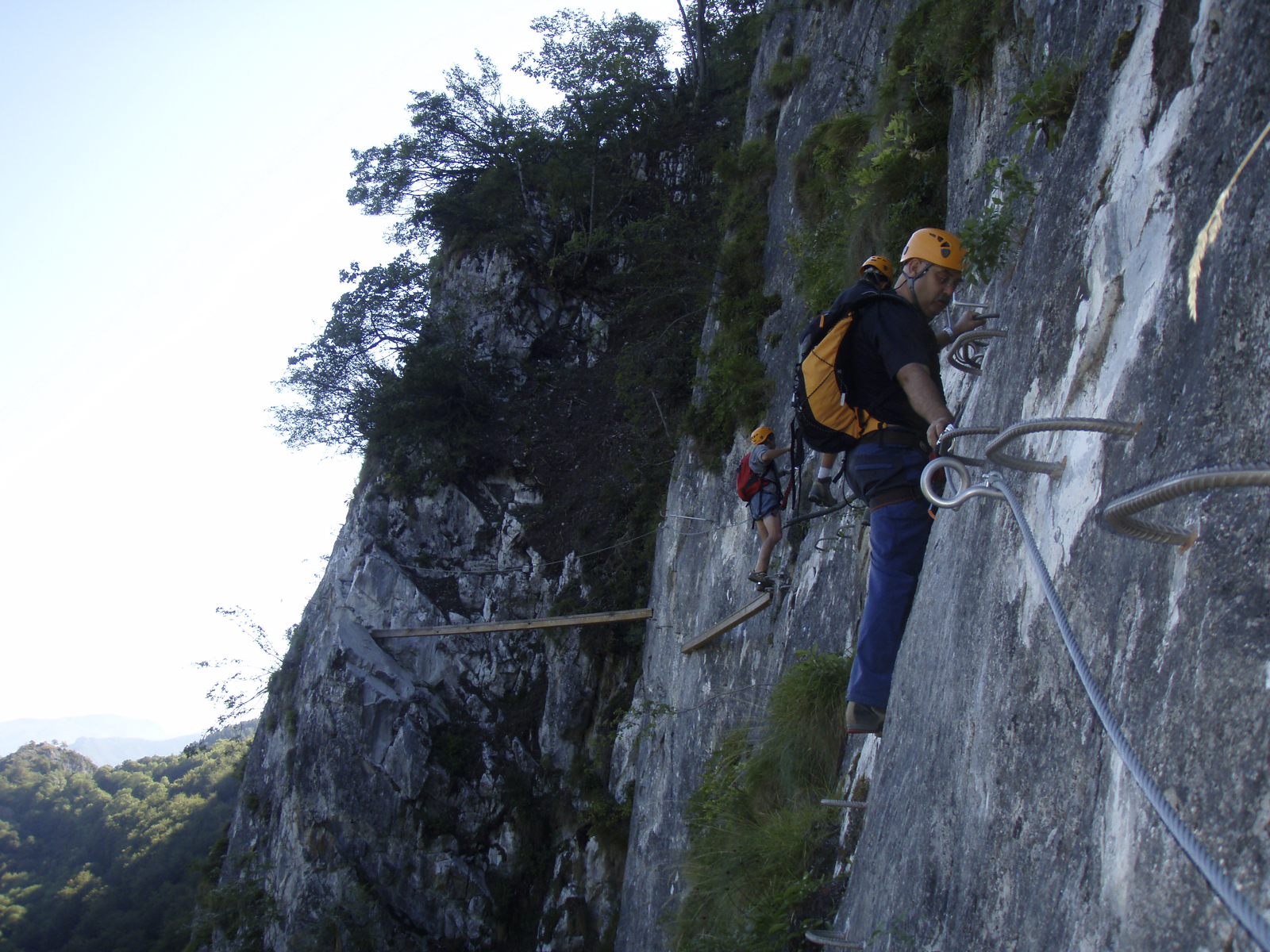 รูปถ่าย ฝรั่งเศส(France) วิคเดสโซ(Vicdessos) เส้นทางปีนผาเวียแฟร์ราตาด้านเหนือ(Via Ferrata North) 2007-08 21