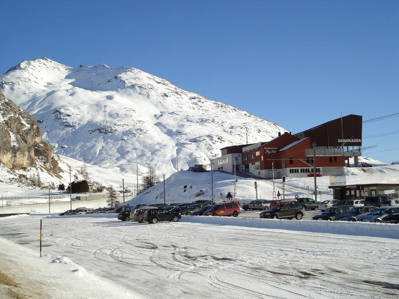 รูปถ่าย สวิสเซอร์แลนด์(Switzerland) จากปอนเตรซีนาไปลาโกเบียนโก(From Pontresina to Lago Bianco) 2007-01 78