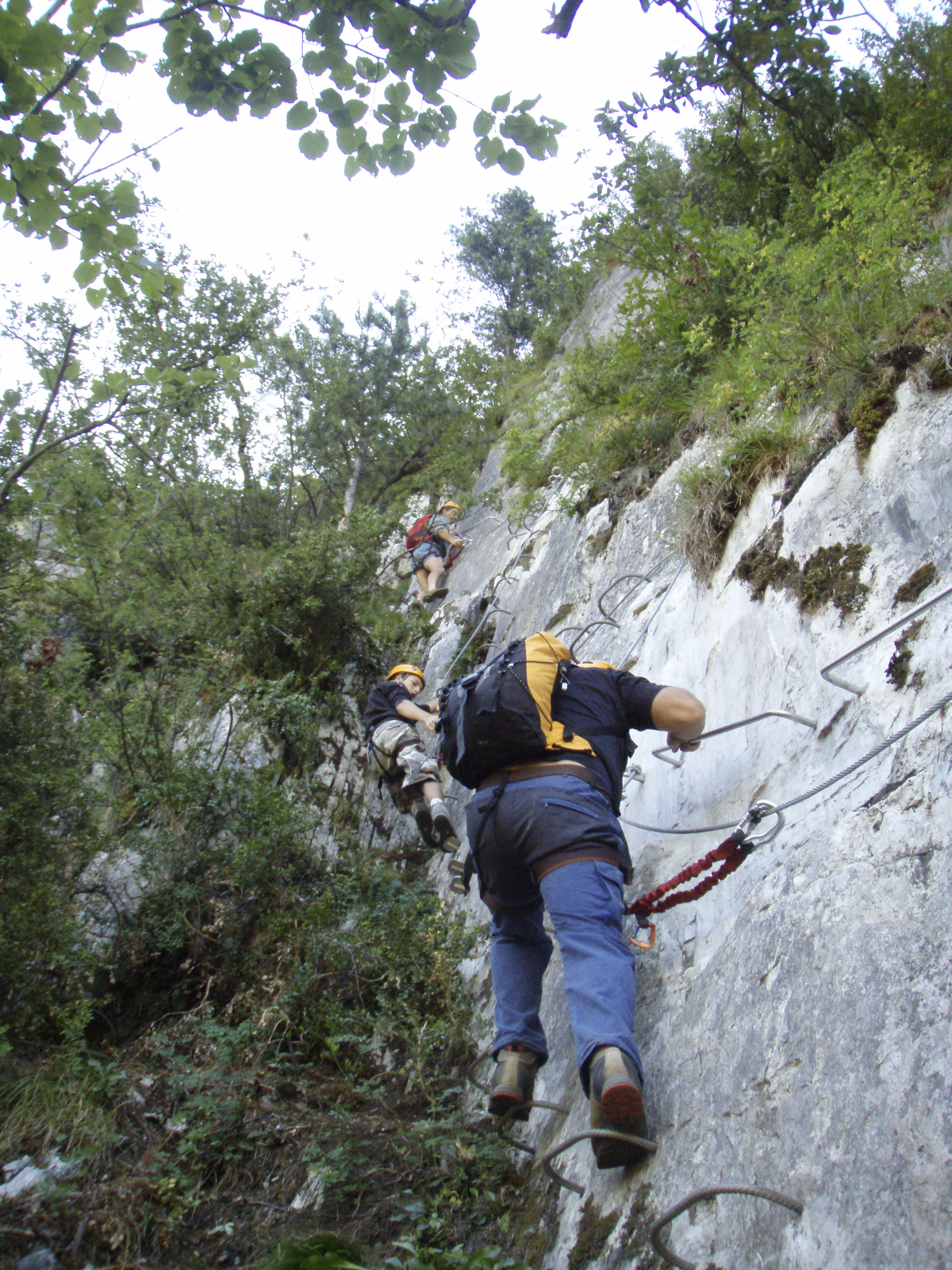รูปถ่าย ฝรั่งเศส(France) วิคเดสโซ(Vicdessos) เส้นทางปีนผาเวียแฟร์ราตาด้านเหนือ(Via Ferrata North) 2007-08 37