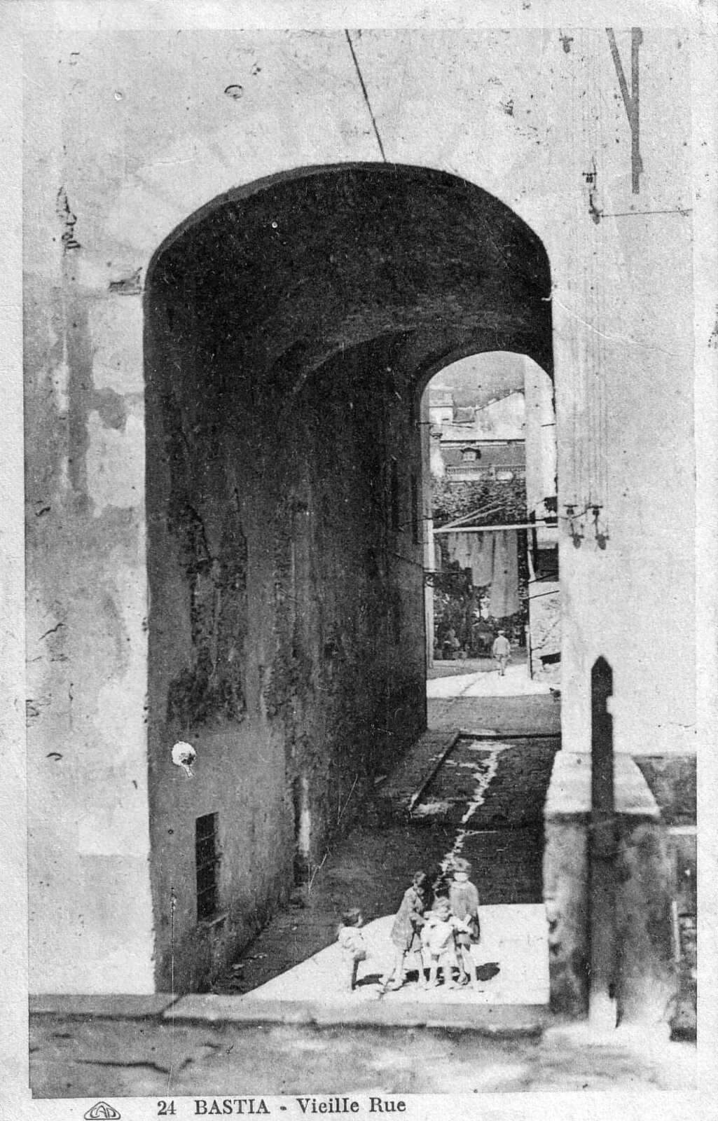 รูปถ่าย ฝรั่งเศส(France) คอร์สิคา(Corsica) โปสการ์ดเก่า(Old Postcards) บาสเทีย(Bastia) 1900-01 183