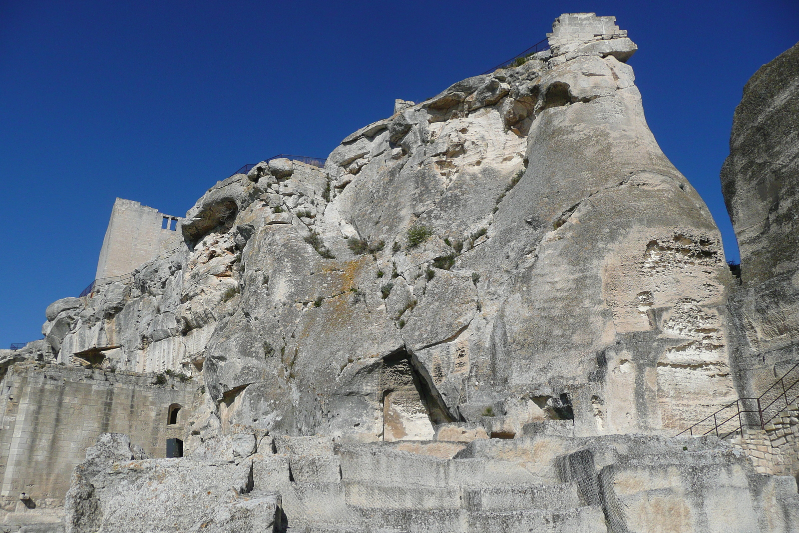 รูปถ่าย ฝรั่งเศส(France) เลส์โบเดอโพรว็องซ์(Baux de Provence) ปราสาทโบเดอโพรว็องส์(Baux de Provence Castle) 2008-04 75