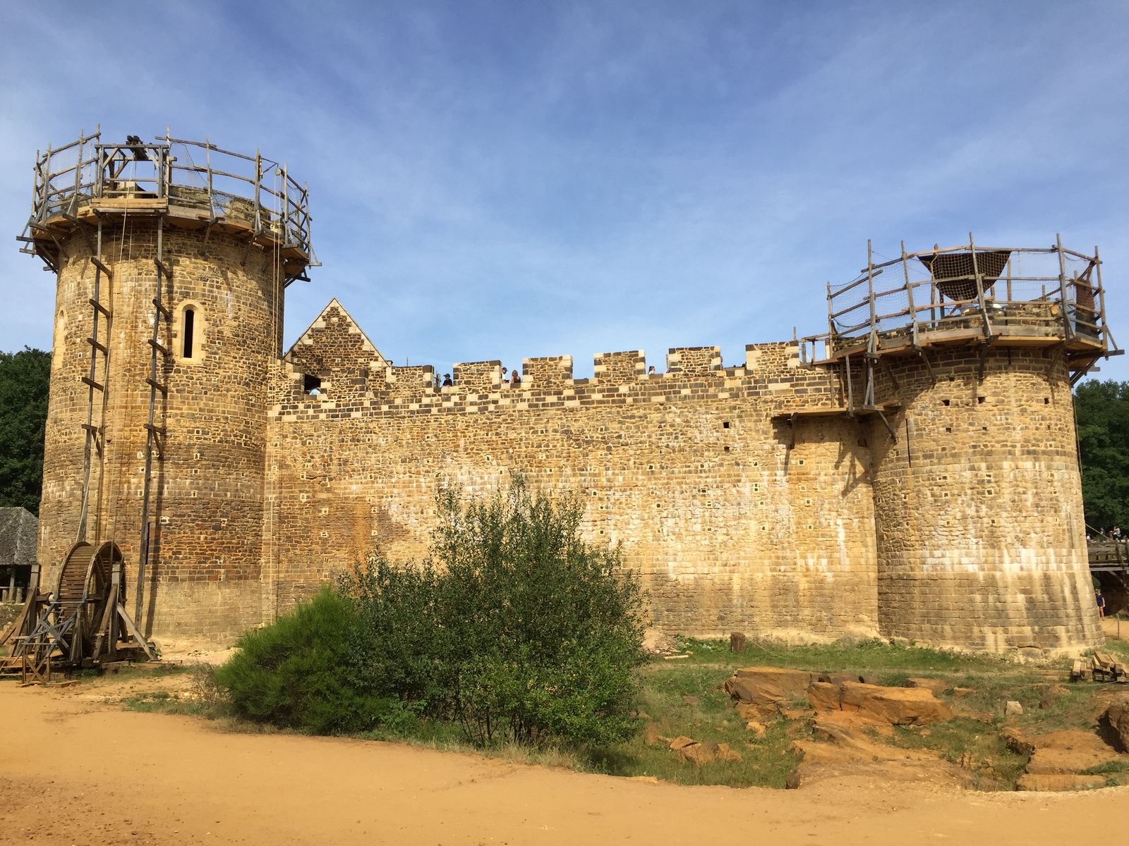 รูปถ่าย ฝรั่งเศส(France) ปราสาทเกอเดอลง(Guedelon) 2017-07 37
