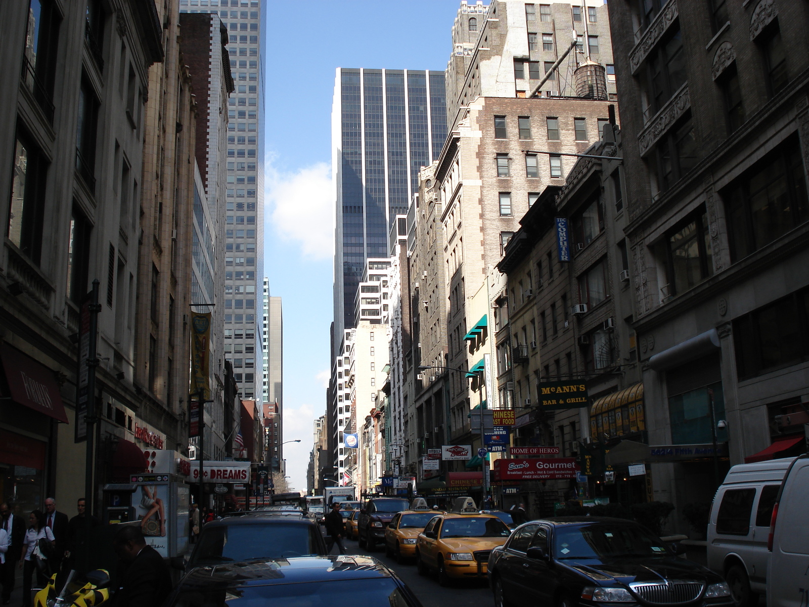 รูปถ่าย สหรัฐอเมริกา(United States) นิวยอร์ก(New York) ตามถนนฟิฟท์อเวนิว(down the 5th Avenue) 2006-03 78