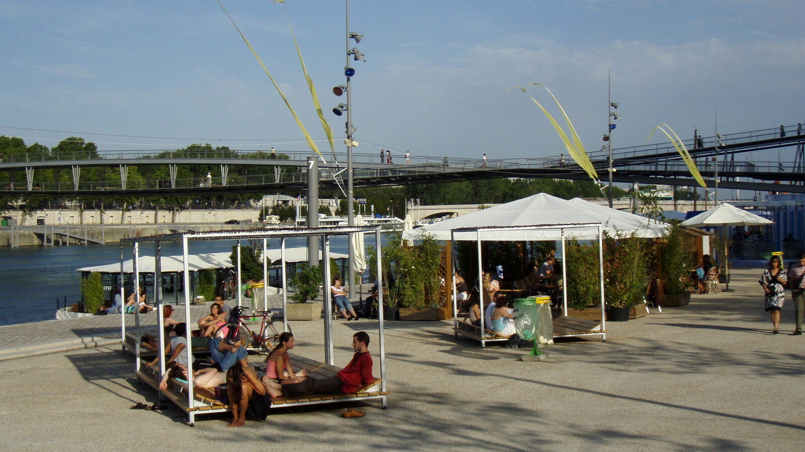 รูปถ่าย ฝรั่งเศส(France) ปารีส(Paris) ปารีสพลาจ แบร์ซี(Paris Plage Bercy) 2007-08 39
