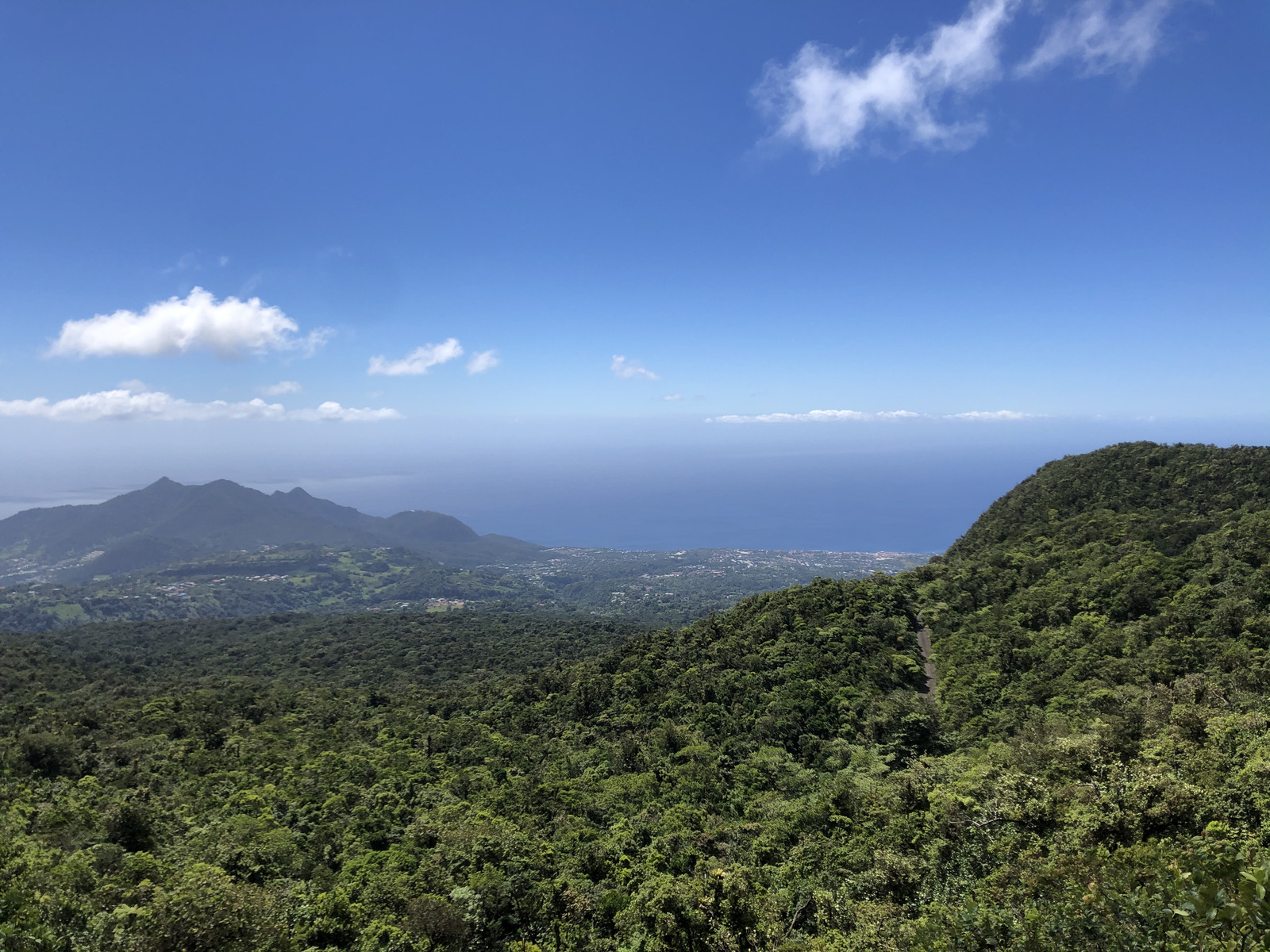 รูปถ่าย กวาเดอลูป(Guadeloupe) ภูเขาไฟลากร็องด์ซูฟรีแยร์(La Grande Soufriere) 2021-02 40