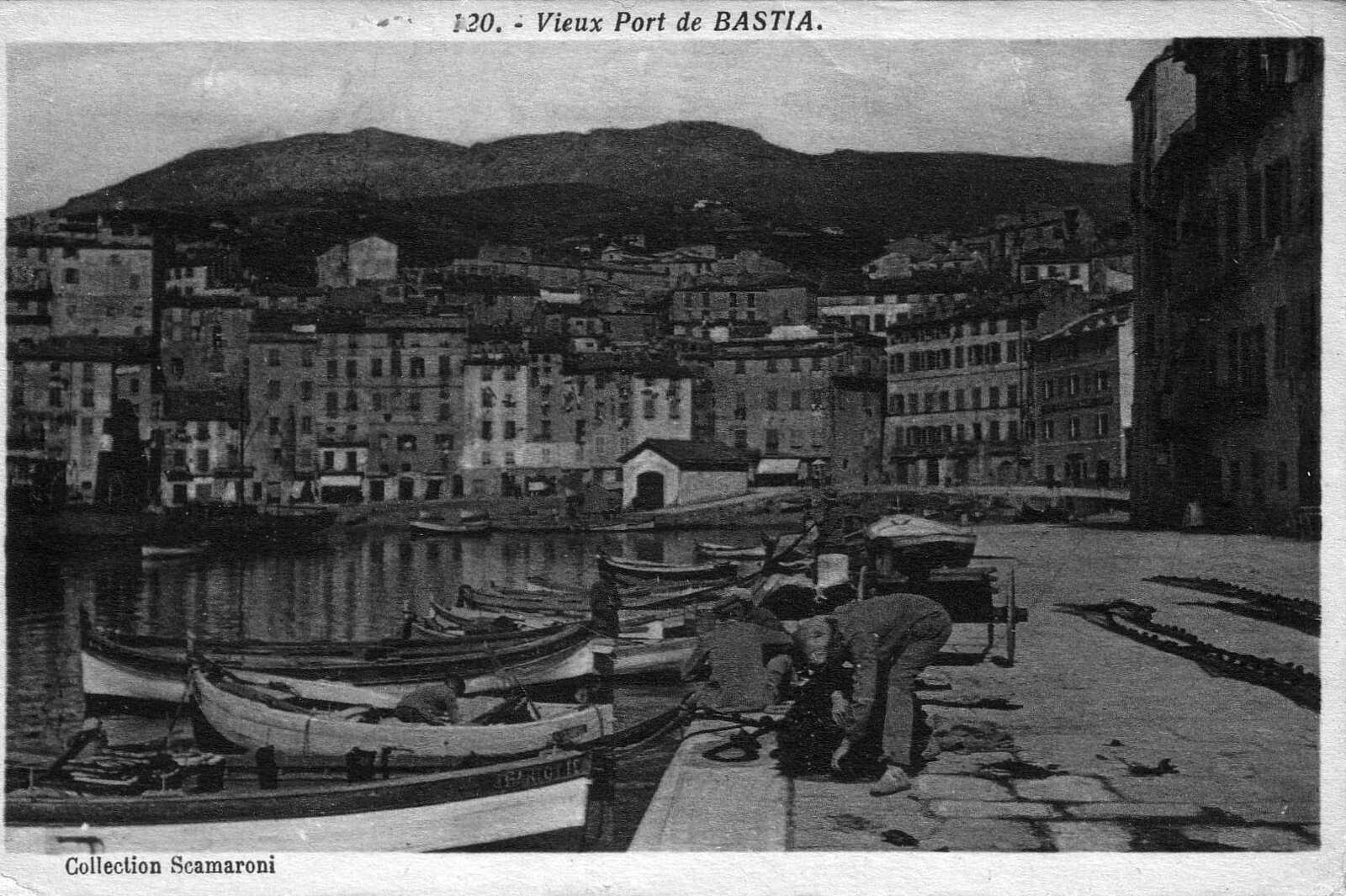 รูปถ่าย ฝรั่งเศส(France) คอร์สิคา(Corsica) โปสการ์ดเก่า(Old Postcards) บาสเทีย(Bastia) 1900-01 144
