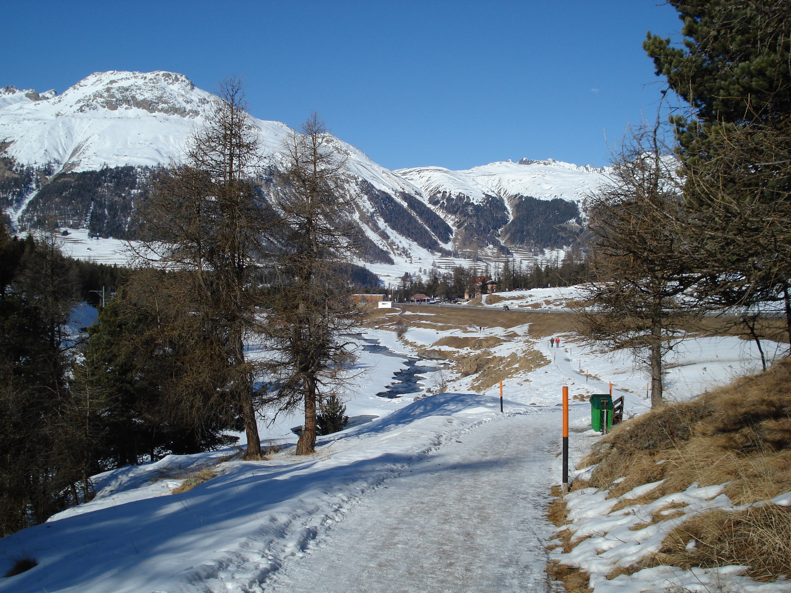 รูปถ่าย สวิสเซอร์แลนด์(Switzerland) ปองเทรซีน่า(Pontresina) 2007-01 1