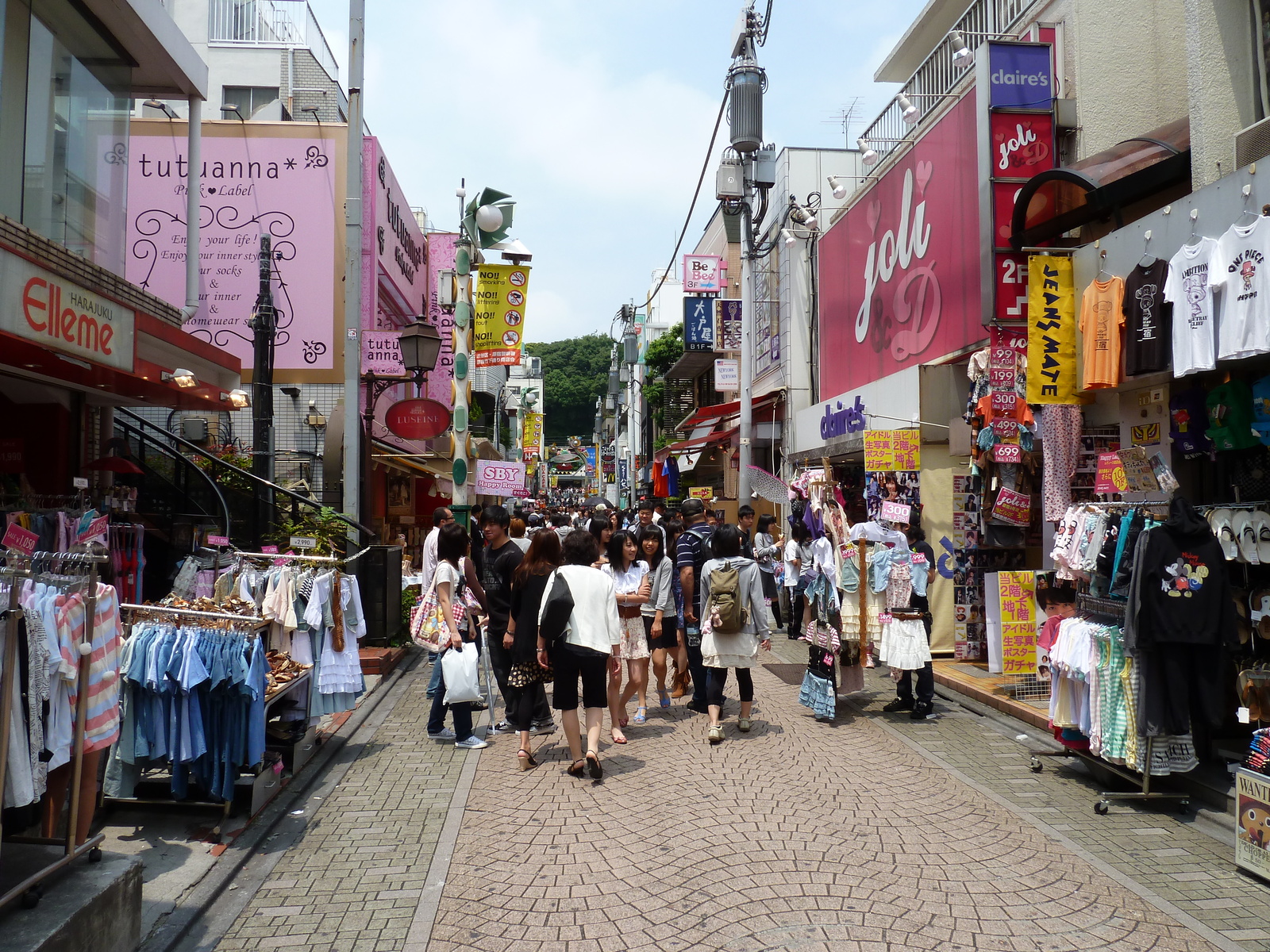 รูปถ่าย ญี่ปุ่น(Japan) โตเกียว(Tokyo) ถนนทาเคชิตะ(Takeshita Street) 2010-06 14