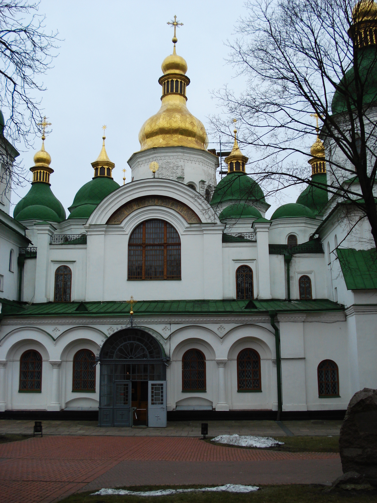 รูปถ่าย ยูเครน(Ukraine) เคียฟ(Kiev) มหาวิหารเซนต์โซเฟีย(St. Sophia) 2007-03 19