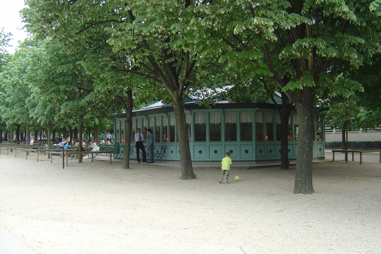 รูปถ่าย ฝรั่งเศส(France) ปารีส(Paris) สวนลักเซมเบิร์ก(Luxembourg Garden) 2007-04 19