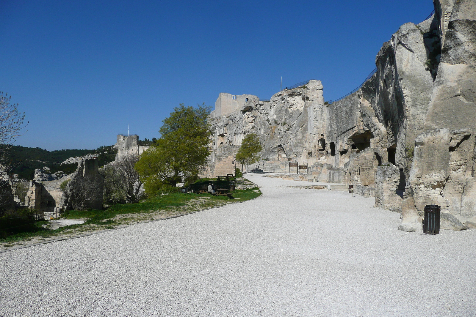 รูปถ่าย ฝรั่งเศส(France) เลส์โบเดอโพรว็องซ์(Baux de Provence) ปราสาทโบเดอโพรว็องส์(Baux de Provence Castle) 2008-04 95