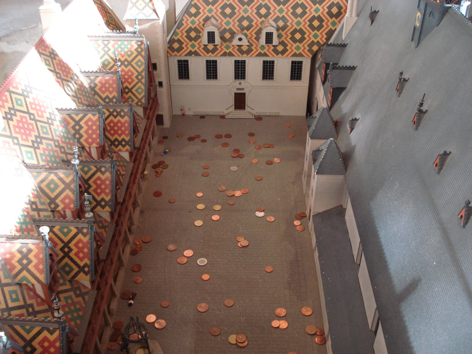 รูปถ่าย ฝรั่งเศส(France) โบนเนอ(Beaune) โรงพยาบาลเก่าโบน (ออสปิสเดอโบน)(Hospices de Beaune) 2007-01 52