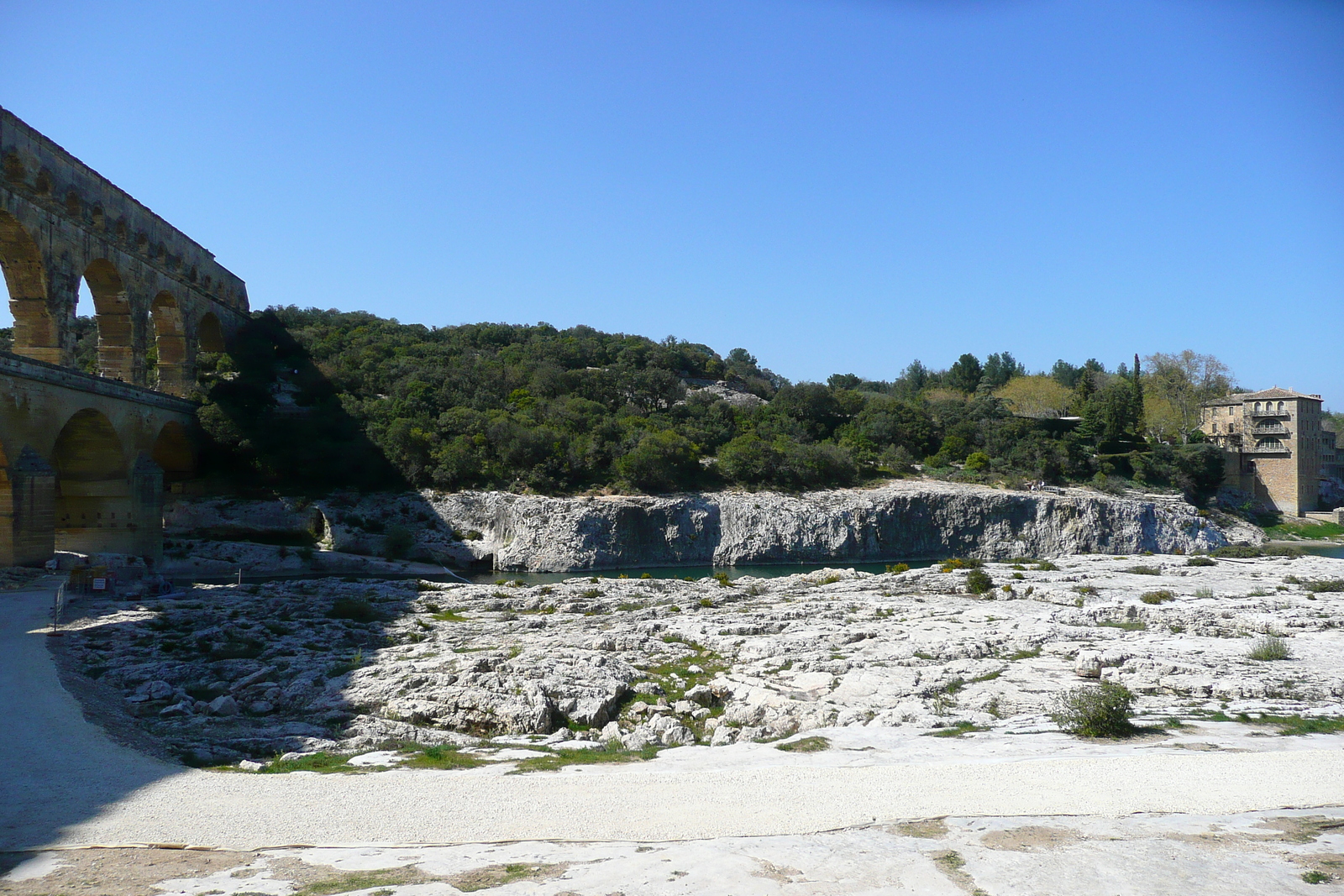 รูปถ่าย ฝรั่งเศส(France) สะพานปงดูการ์(Pont du Gard) 2008-04 57