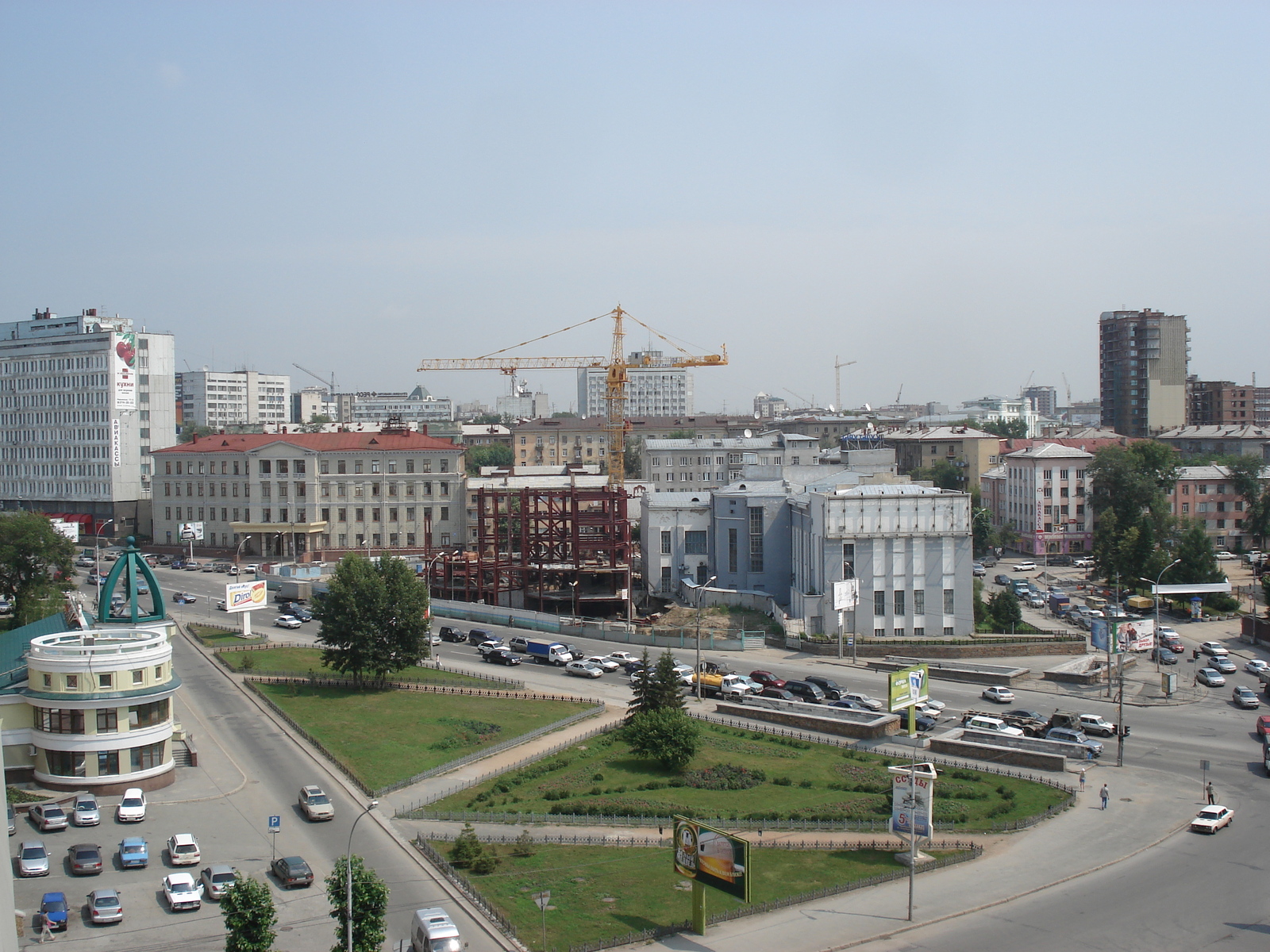 รูปถ่าย รัสเซีย(Russia) โนโวสิเบียร์สก์(Novosibirsk) โรงแรมซีบีร์(Sibir Hotel) 2006-07 29