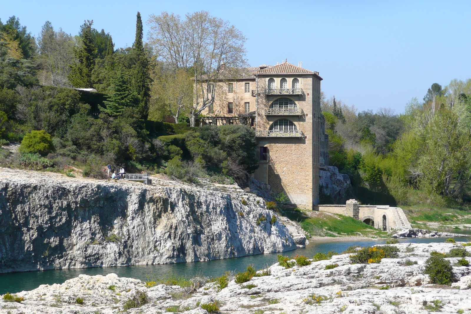 รูปถ่าย ฝรั่งเศส(France) สะพานปงดูการ์(Pont du Gard) 2008-04 67