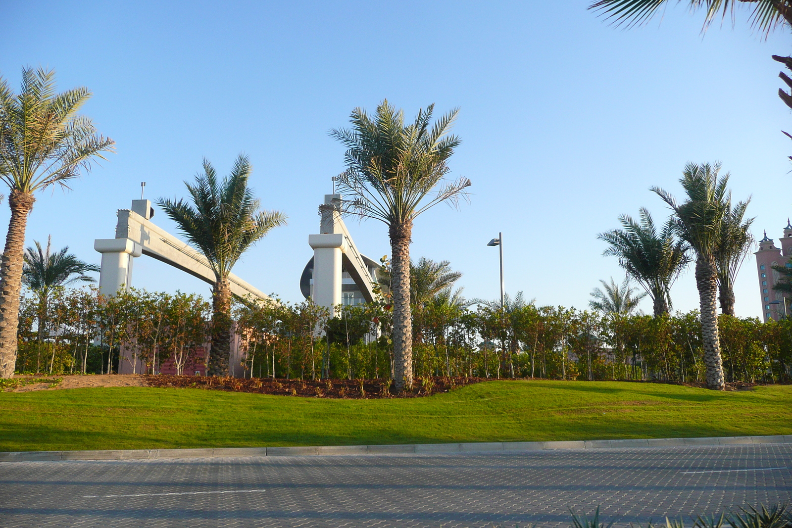 รูปถ่าย สหรัฐอาหรับเอมิเรตส์(United Arab Emirates) ดูไบ(Dubai) ปาล์มจุมัยเราะห์(Palm Jumeirah) 2009-01 43