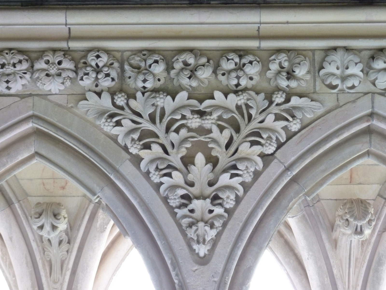 รูปถ่าย ฝรั่งเศส(France) มงแซ็งมีแชล(Mont St Michel) ระเบียงคดแอบบีมงแซ็งมีแชล(Mont St Michel Abbey Cloister) 2010-04 75