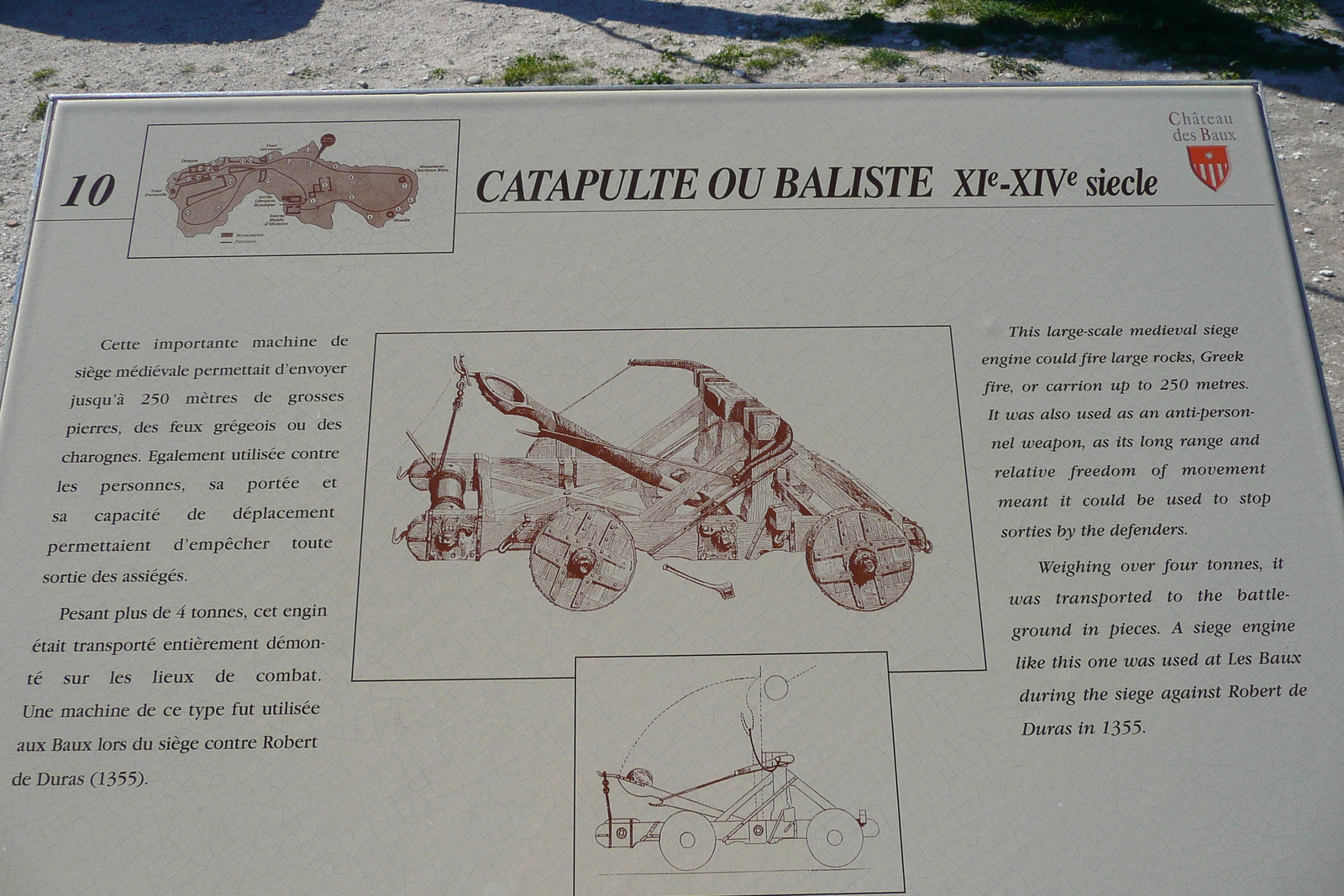 รูปถ่าย ฝรั่งเศส(France) เลส์โบเดอโพรว็องซ์(Baux de Provence) ปราสาทโบเดอโพรว็องส์(Baux de Provence Castle) 2008-04 96