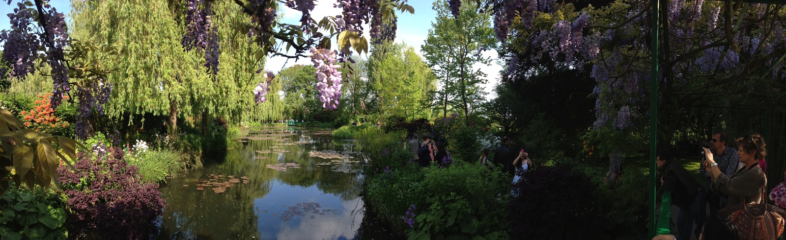 รูปถ่าย ฝรั่งเศส(France) ฌีแวร์นี(Giverny) ภาพพาโนรามา(Pano) 2013-06 10