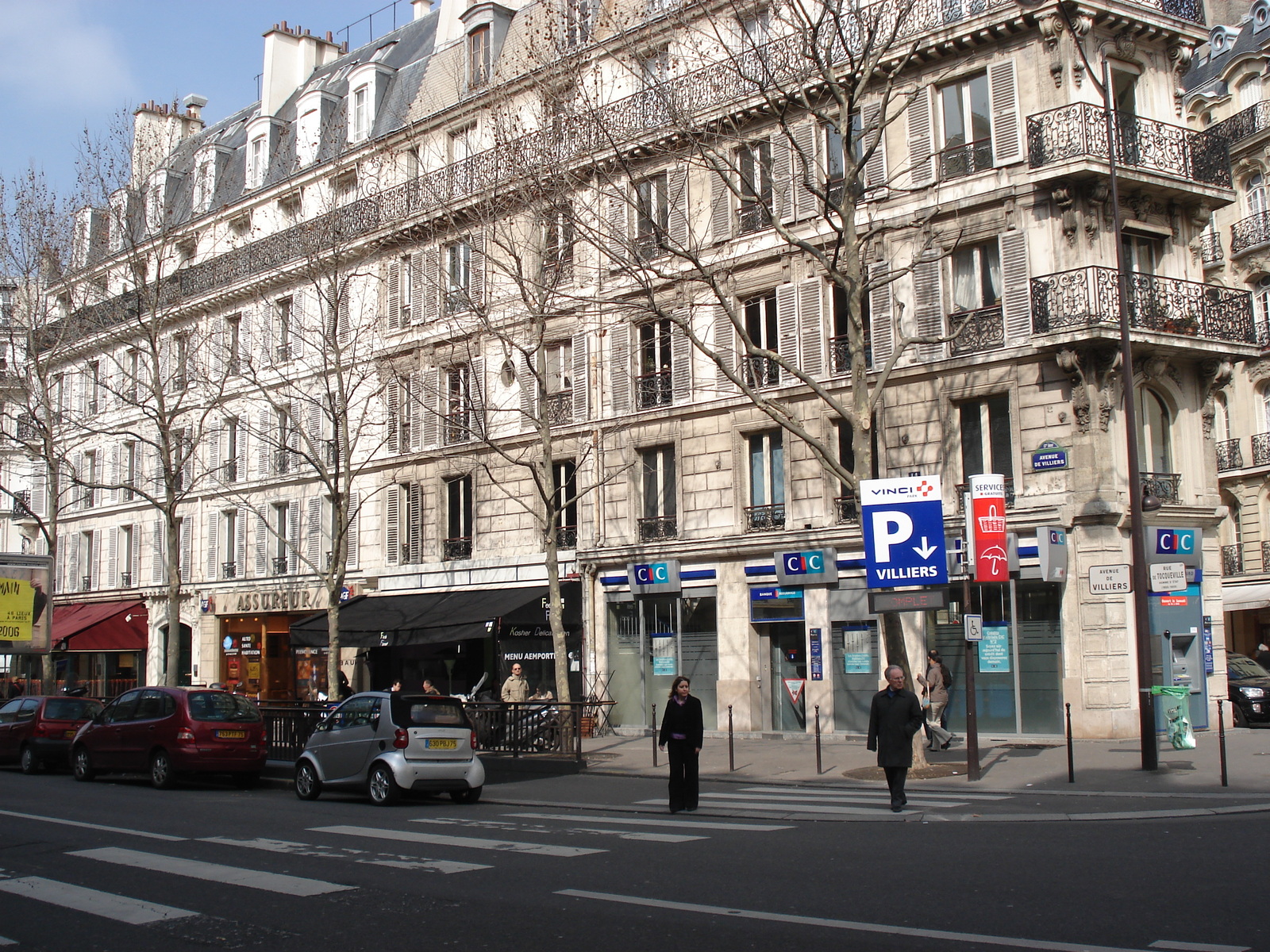 รูปถ่าย ฝรั่งเศส(France) ปารีส(Paris) คุ้มที่ 17 (17th Arrondissement) ถนนกูร์แซล(Boulevard de Courcelles) 2006-03 28