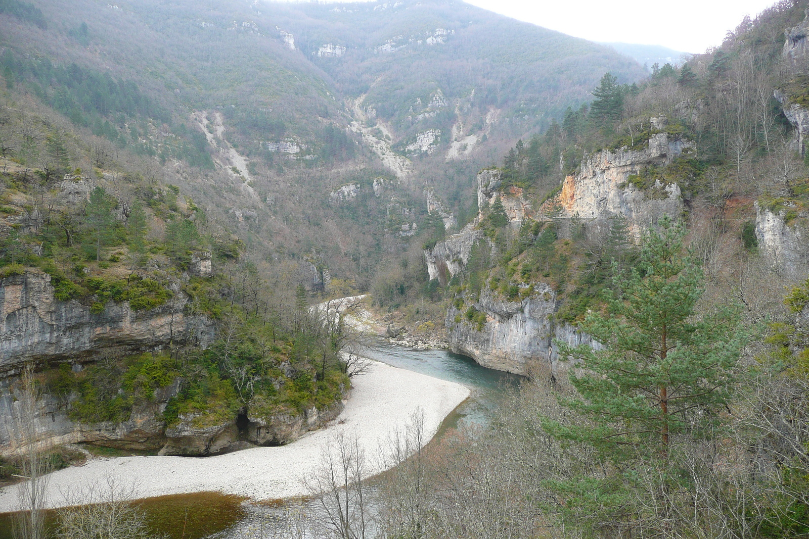 รูปถ่าย ฝรั่งเศส(France) หุบผาชันตาร์น(Gorges du Tarn) 2008-04 5